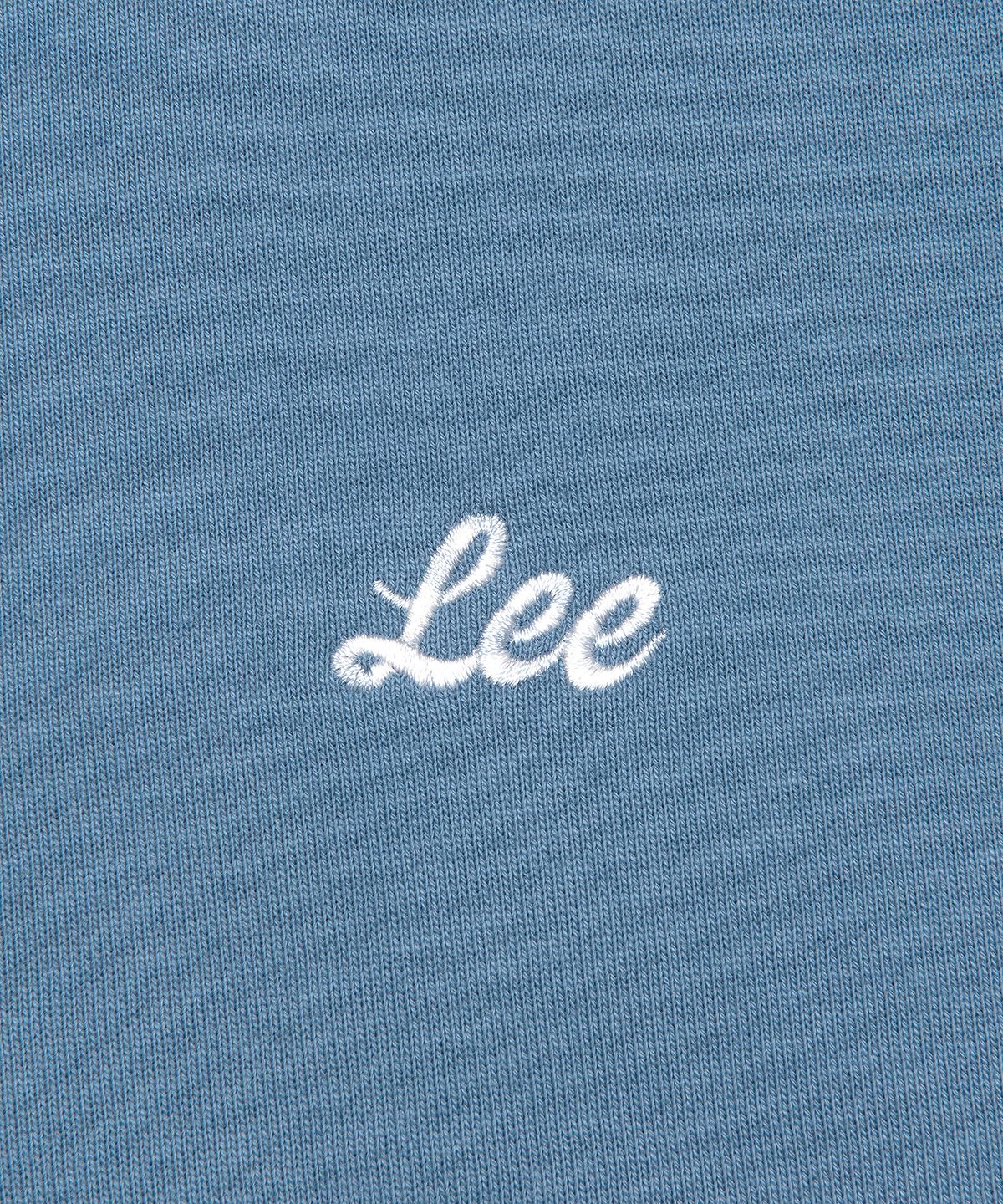 리(LEE) 우먼 유니온 로고 후드 집업 블루