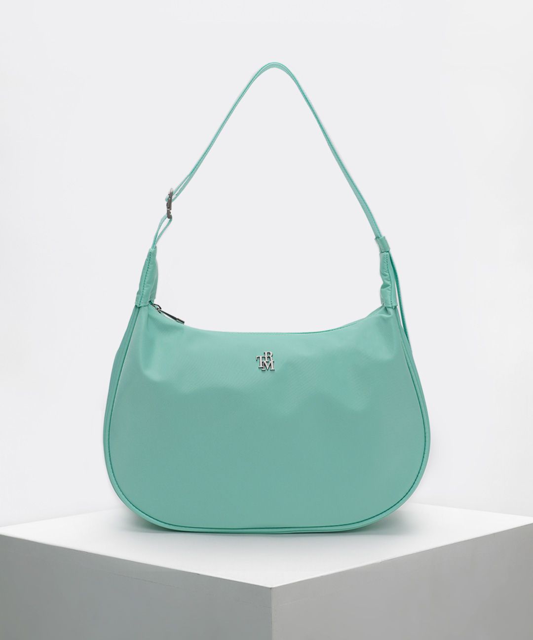 ショルダーバッグ・ポシェット [TRM]TRM Recycle Big Slime Nylon Hobo Bag(IVORY) TRM]TRM Recycle Big Slime Nylon Hobo Bag(IVORY) (ショルダー