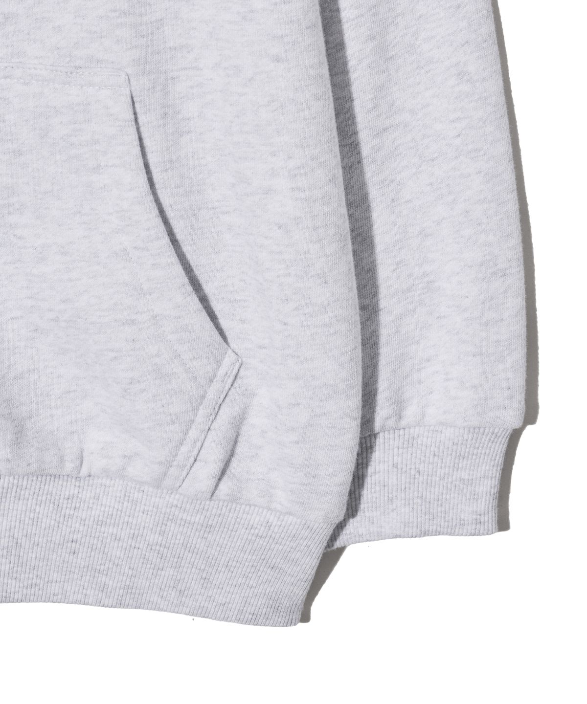 브라운브레스 키즈(BROWNBREATH KIDS) KIDS TAG HOOD ZIP UP - ASH