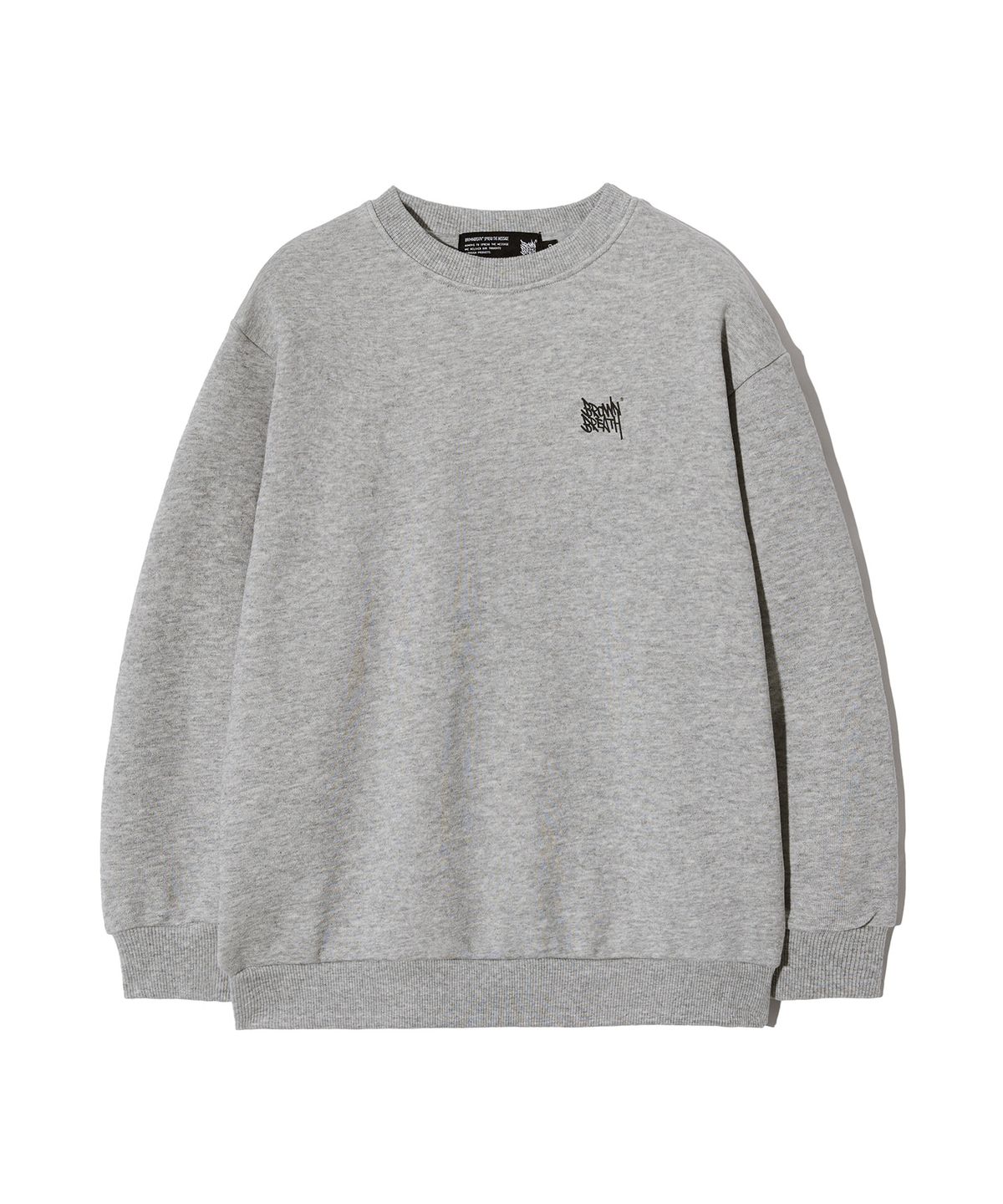 브라운브레스 키즈(BROWNBREATH KIDS) KIDS TAG CREWNECK - M/GREY