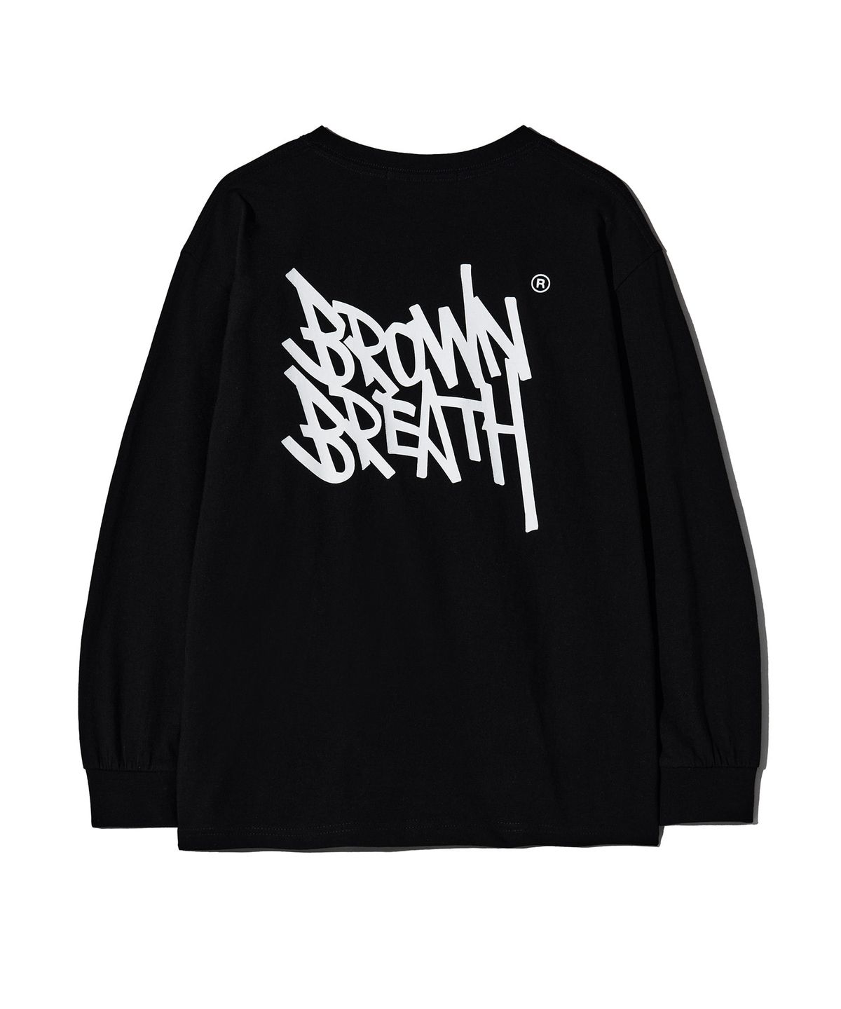 브라운브레스 키즈(BROWNBREATH KIDS) KIDS TAG  LONGSLEEVE - BLACK