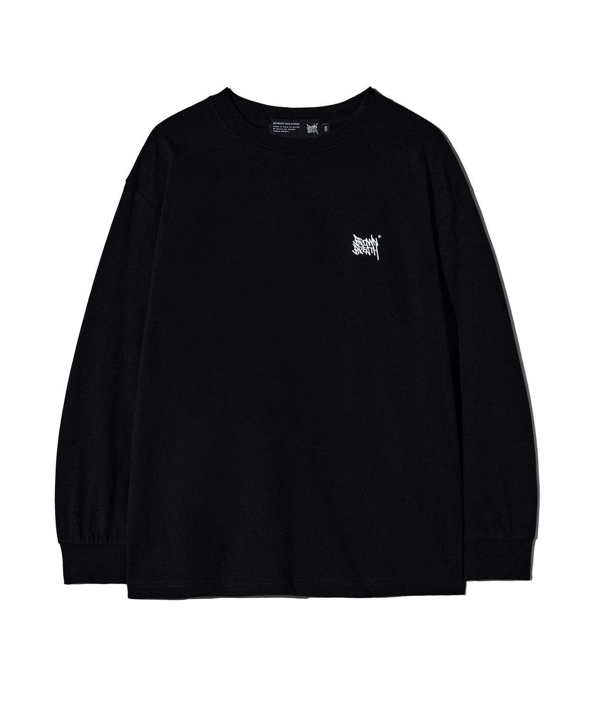 브라운브레스 키즈(BROWNBREATH KIDS) KIDS TAG  LONGSLEEVE - BLACK