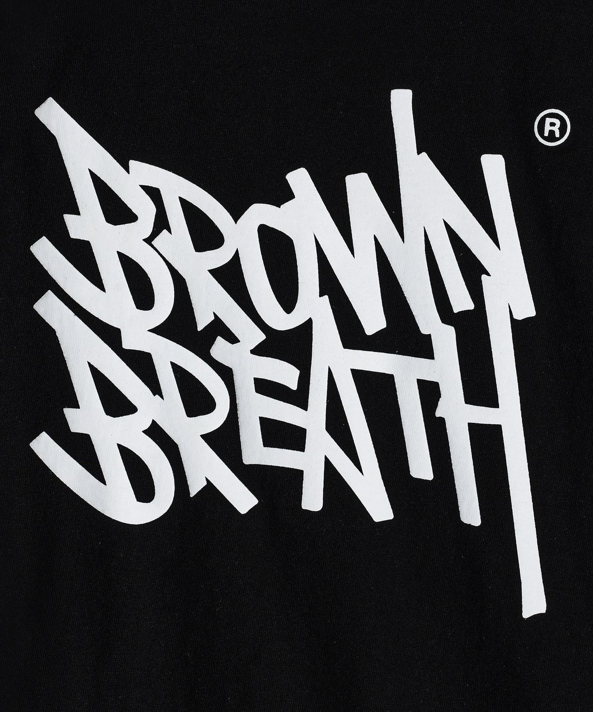 브라운브레스 키즈(BROWNBREATH KIDS) KIDS TAG  LONGSLEEVE - BLACK