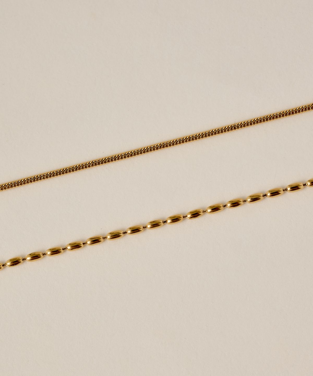 노비스도쿄(NOVICE TOKYO) 콤비 목걸이 Combi Necklace［Stainless］/ One color