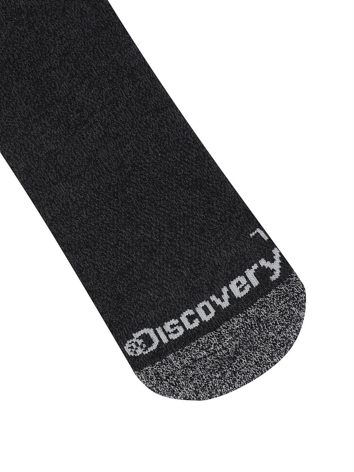 디스커버리 익스페디션(DISCOVERY EXPEDITION) 아웃도어 트레킹 하이 삭스 (BLACK)