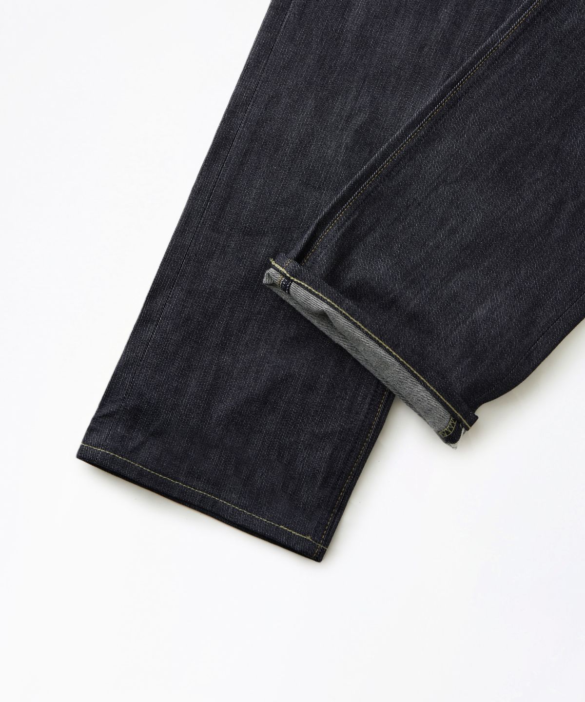 아웃스탠딩(OUTSTANDING) 50S RIDERS SELVEDGE ZIP PANTS_INDIGO