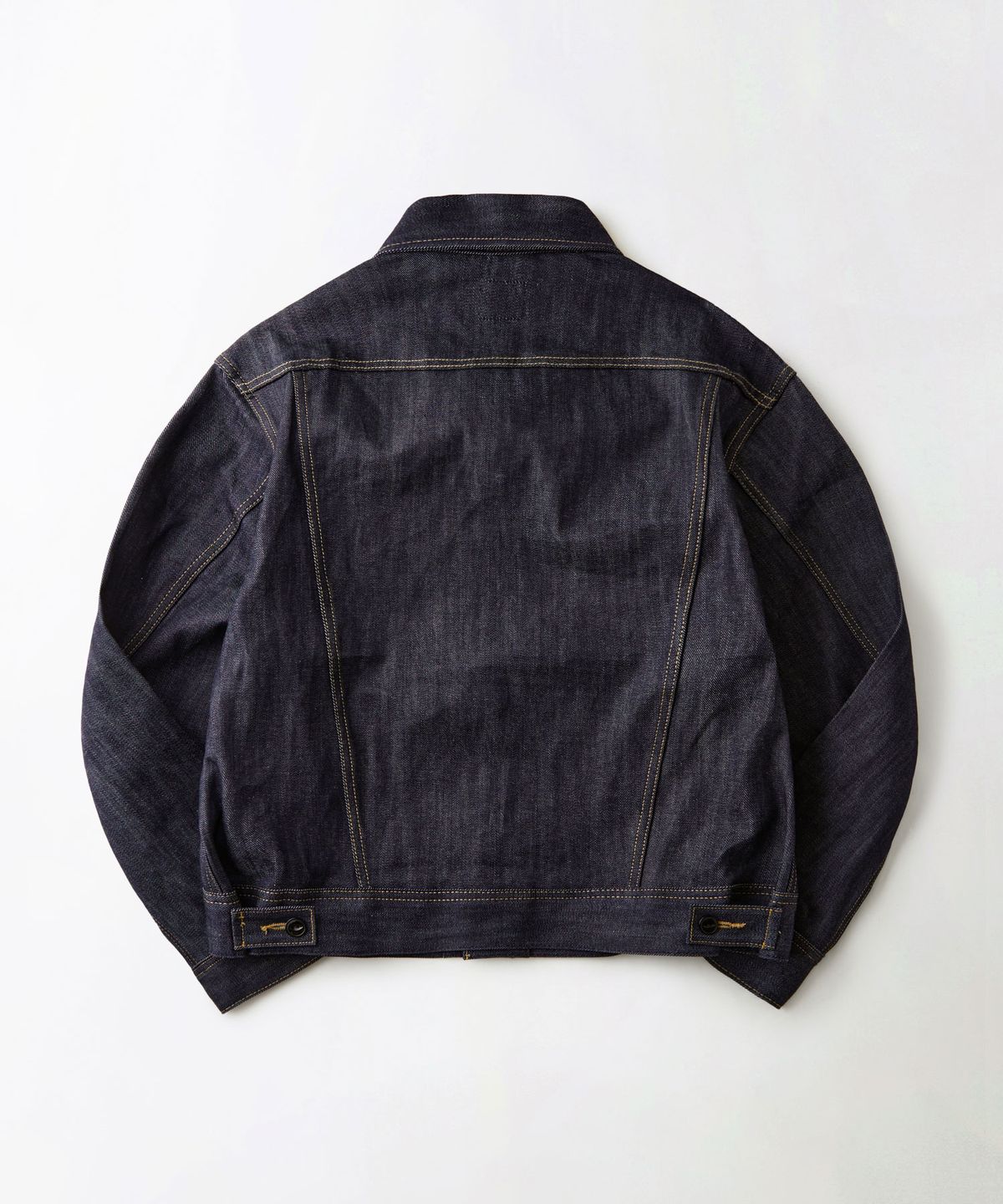 아웃스탠딩(OUTSTANDING) 50S WESTERN RIDER SELVEDGE JACKET_INDIGO