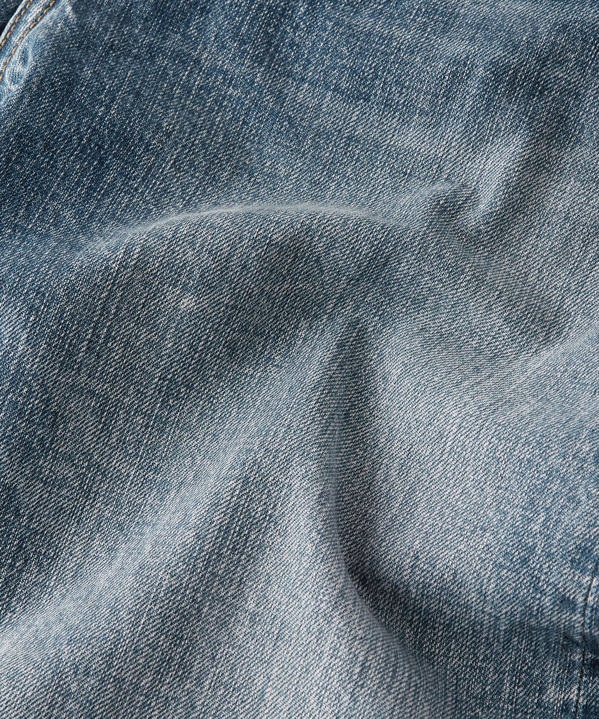 아웃스탠딩(OUTSTANDING) 40S SELVEDGE STRAIGHT PANTS_L.BLUE