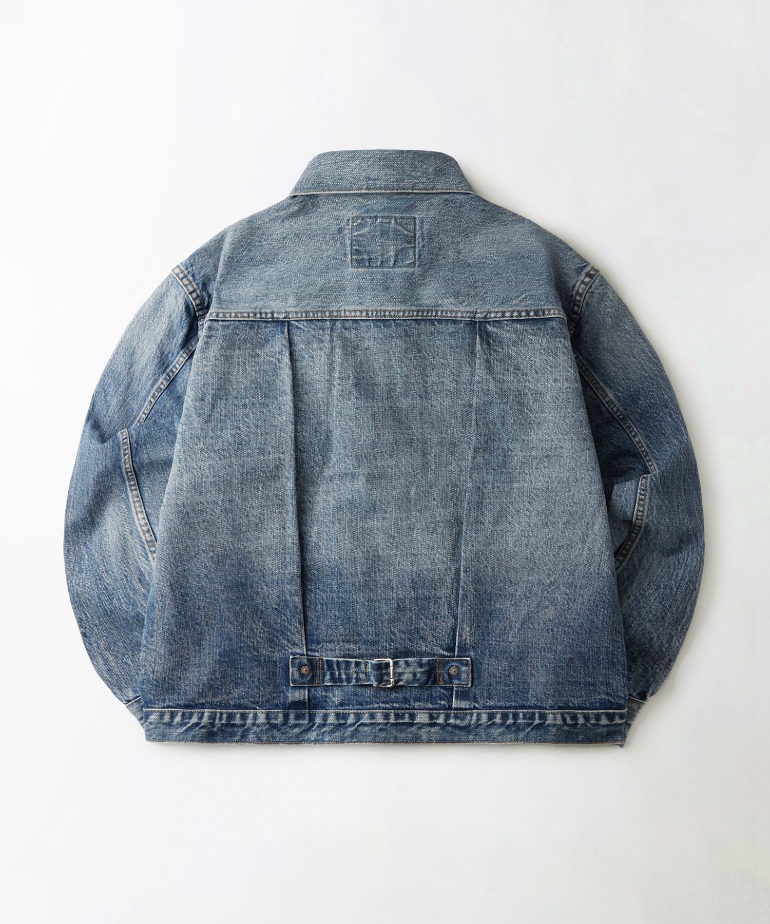 MUSINSA公式 | OUTSTANDING SELVEDGE DENIM 1ST JACKET_L.BLUE