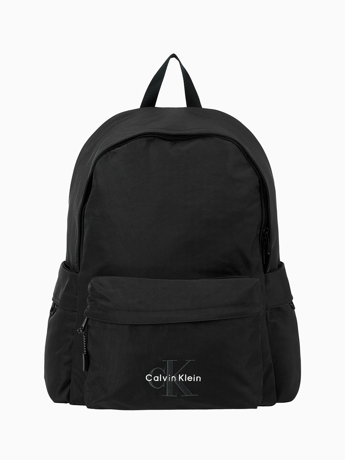 캘빈클라인 진(CALVIN KLEIN JEANS) 醒目Logo尼龙校园风圆润双肩包 4D3114G UB1