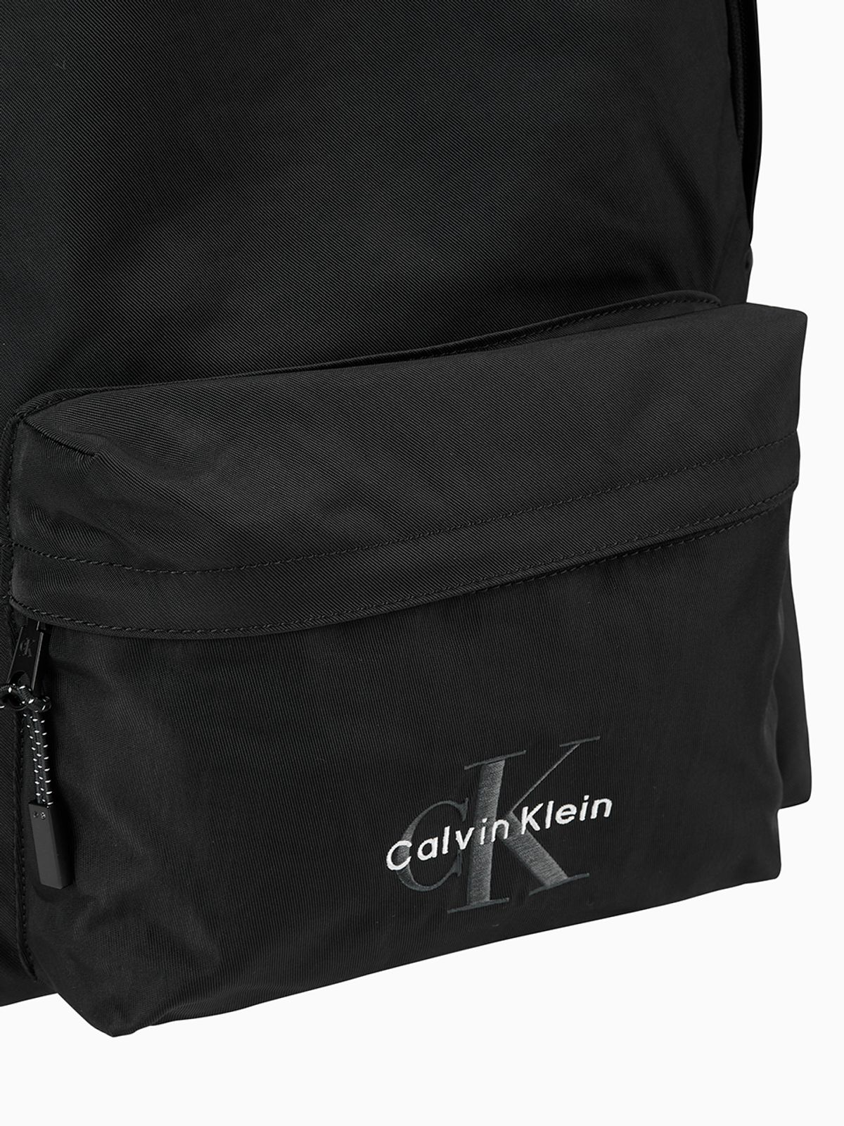 캘빈클라인 진(CALVIN KLEIN JEANS) 醒目Logo尼龙校园风圆润双肩包 4D3114G UB1
