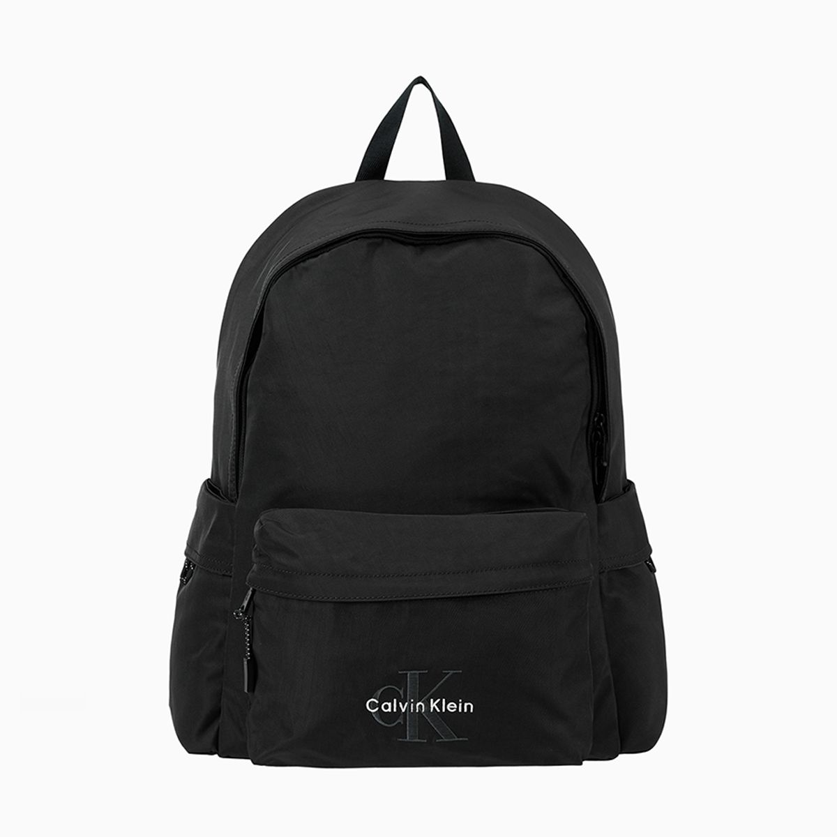 캘빈클라인 진(CALVIN KLEIN JEANS) 醒目Logo尼龙校园风圆润双肩包 4D3114G UB1