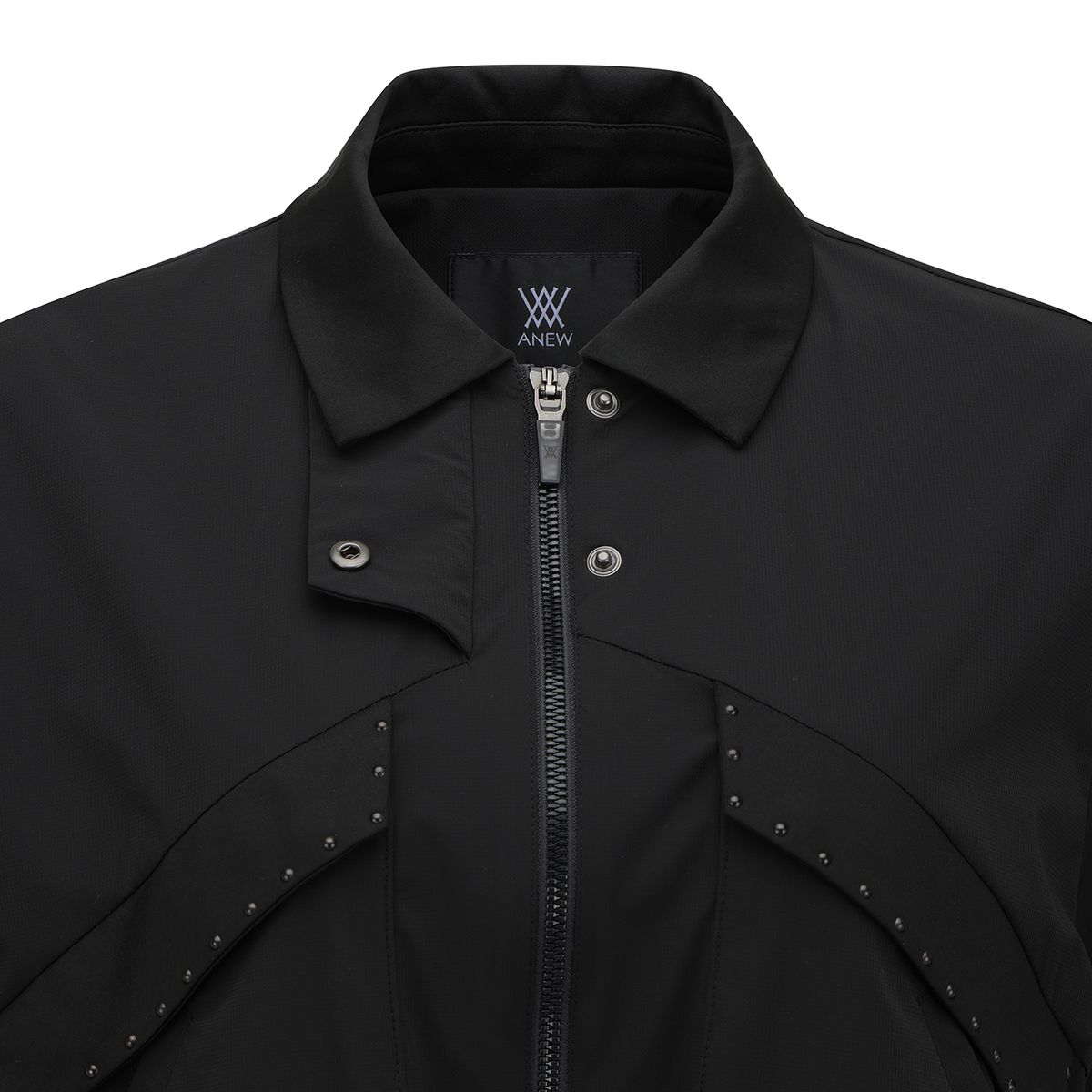 어뉴골프(ANEW GOLF) WOMEN FA ESSENTIAL SHORT SLEEVE JACKET_BK