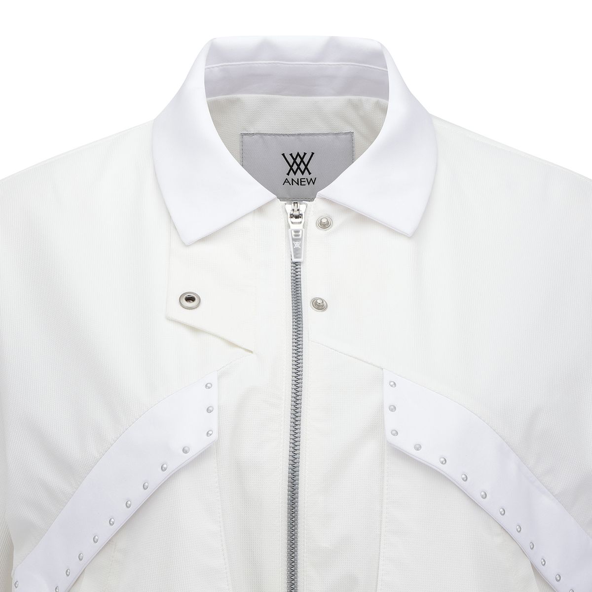 어뉴골프(ANEW GOLF) WOMEN FA ESSENTIAL SHORT SLEEVE JACKET_WH