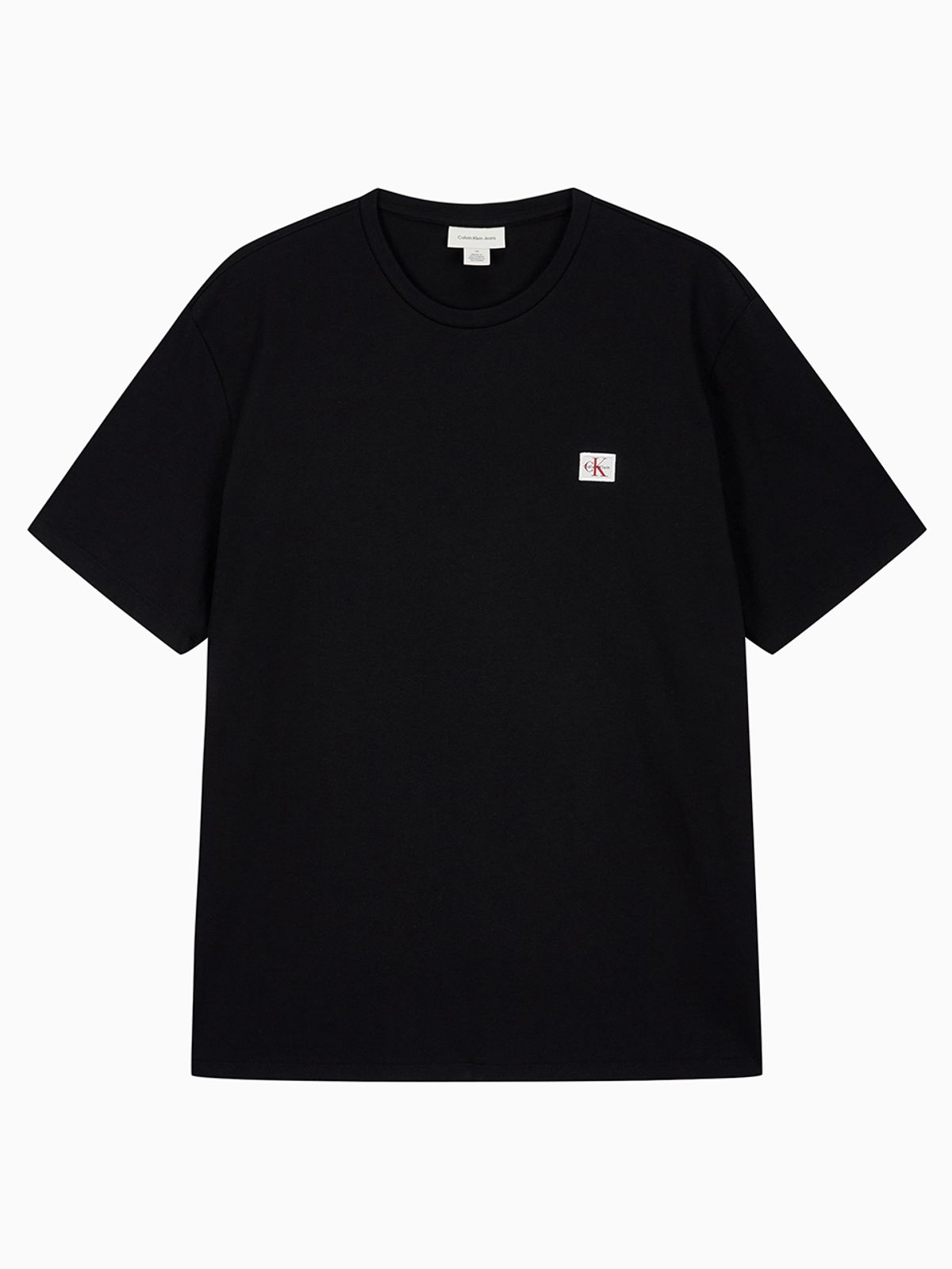캘빈클라인 진(CALVIN KLEIN JEANS) 클래식핏 뱃지 로고 반팔 티셔츠 4RC272G UB1