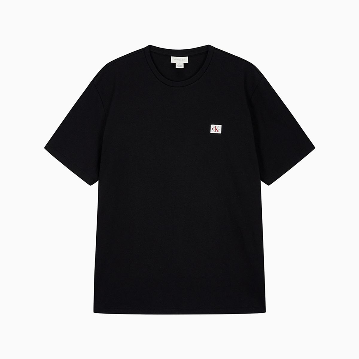 캘빈클라인 진(CALVIN KLEIN JEANS) 클래식핏 뱃지 로고 반팔 티셔츠 4RC272G UB1