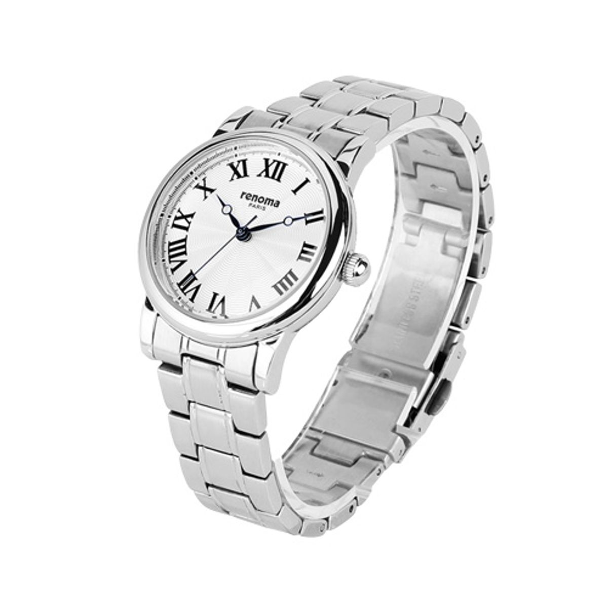 레노마 시계(RENOMA WATCH) RE5510LWW 메탈 여성 손목시계  화이트