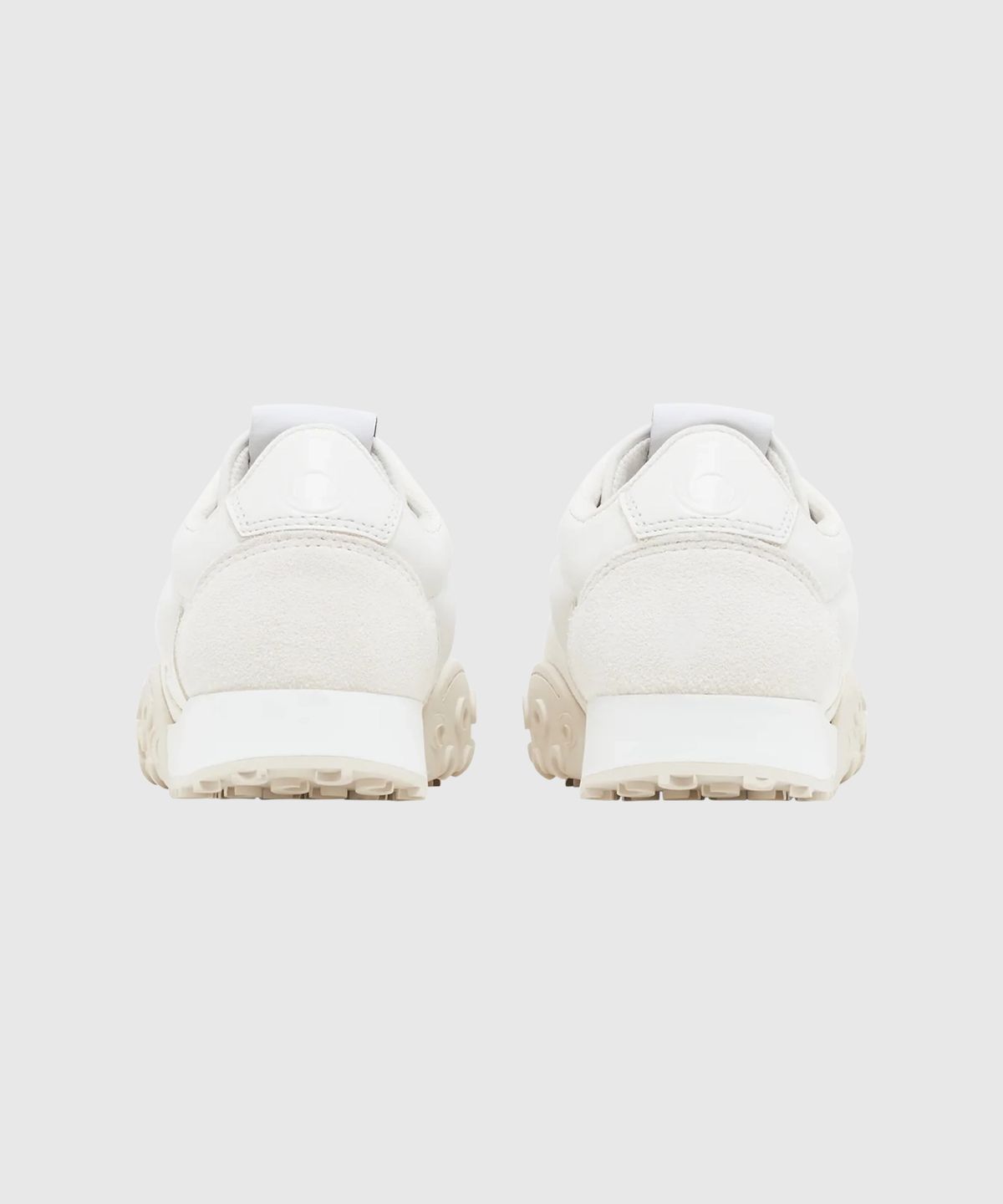 마린 세르(MARINE SERRE) (M) 맨즈 스웨이드 레더 MS 라이즈 화이트 SUEDE LEATHER MS RISE WH10 WHITE