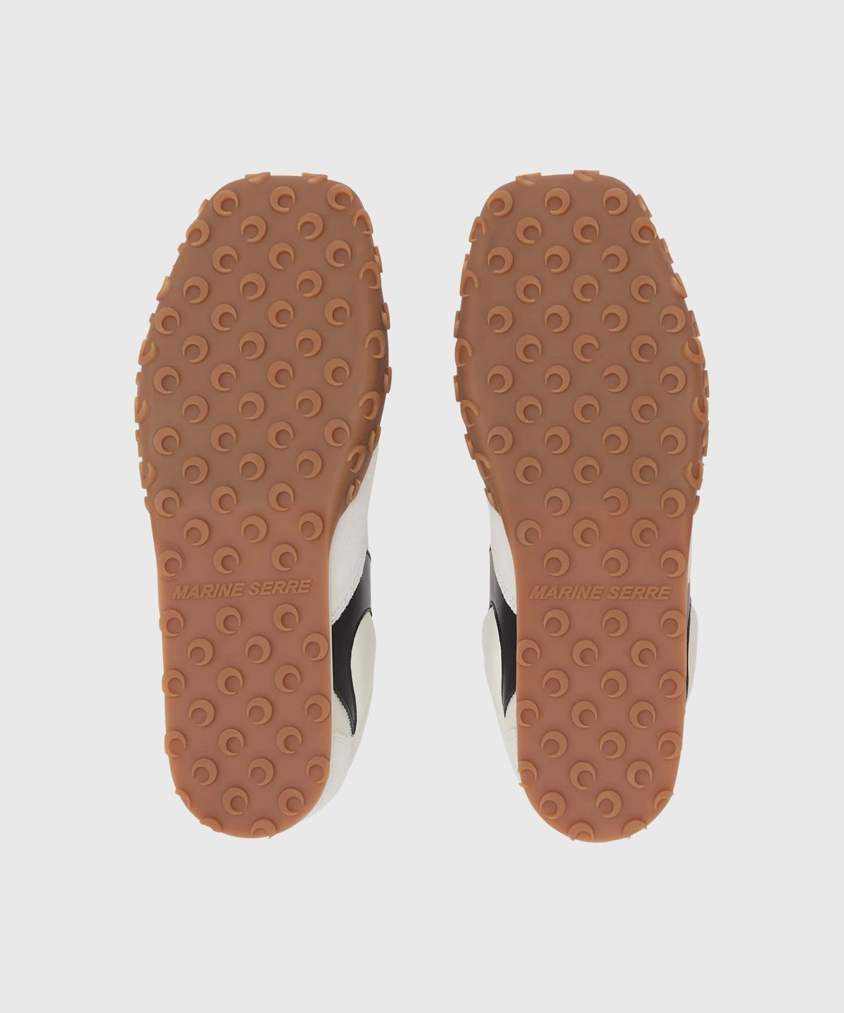 마린 세르(MARINE SERRE) (W) 스웨이드 레더 MS 라이즈 에크루 SUEDE LEATHER MS RISE WH30 ECRU