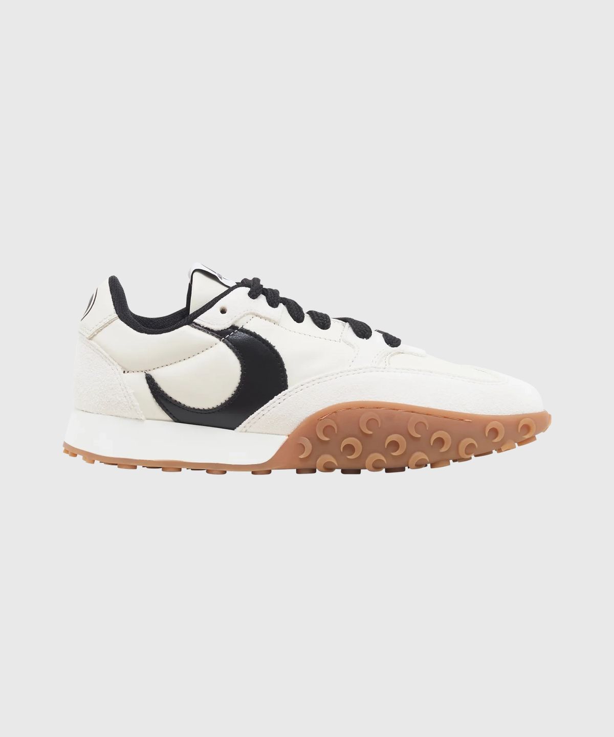 마린 세르(MARINE SERRE) (W) 스웨이드 레더 MS 라이즈 에크루 SUEDE LEATHER MS RISE WH30 ECRU