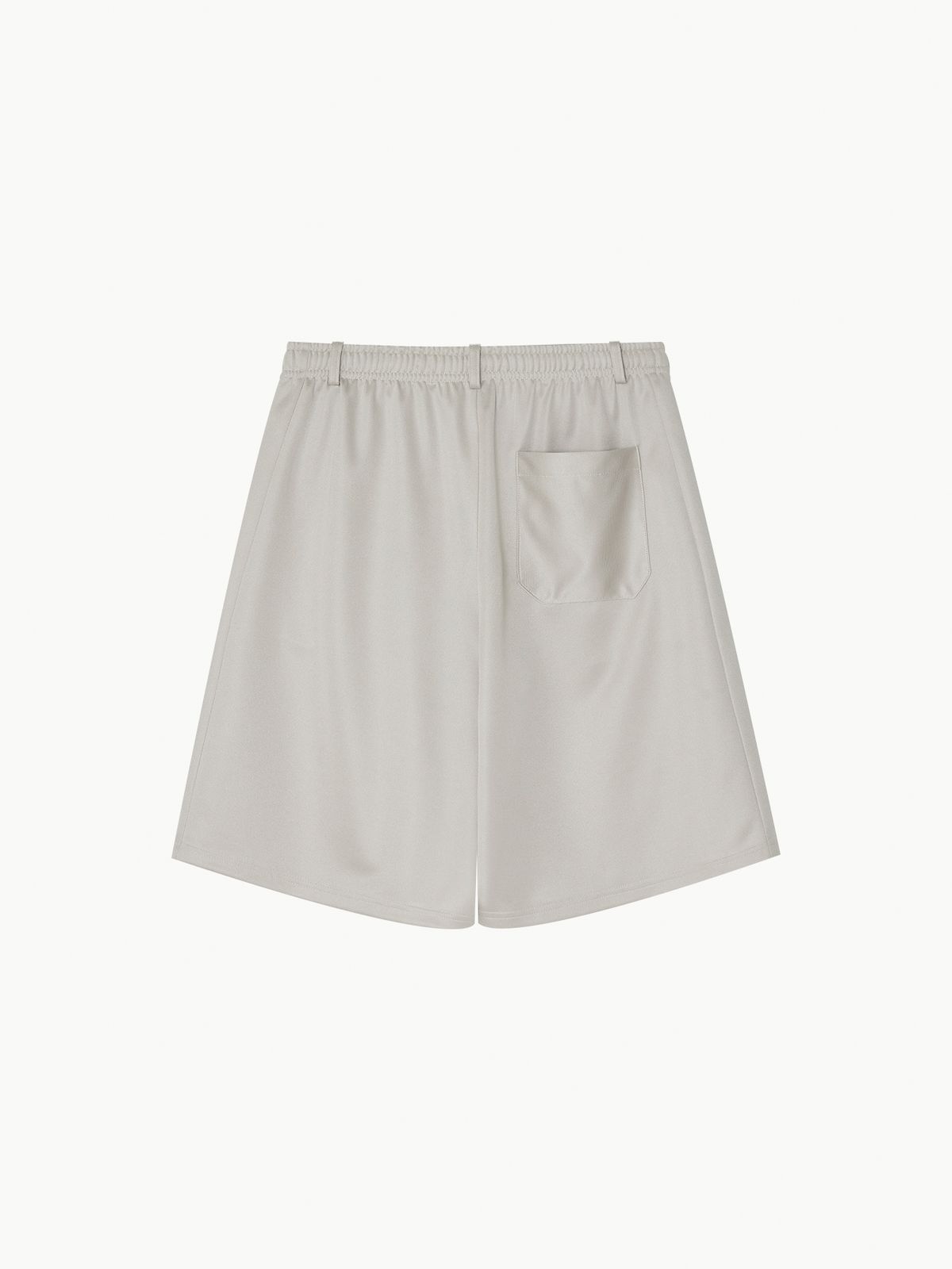 세이지가(SAGEGA) Jersey Bermuda Pants (Light Beige)