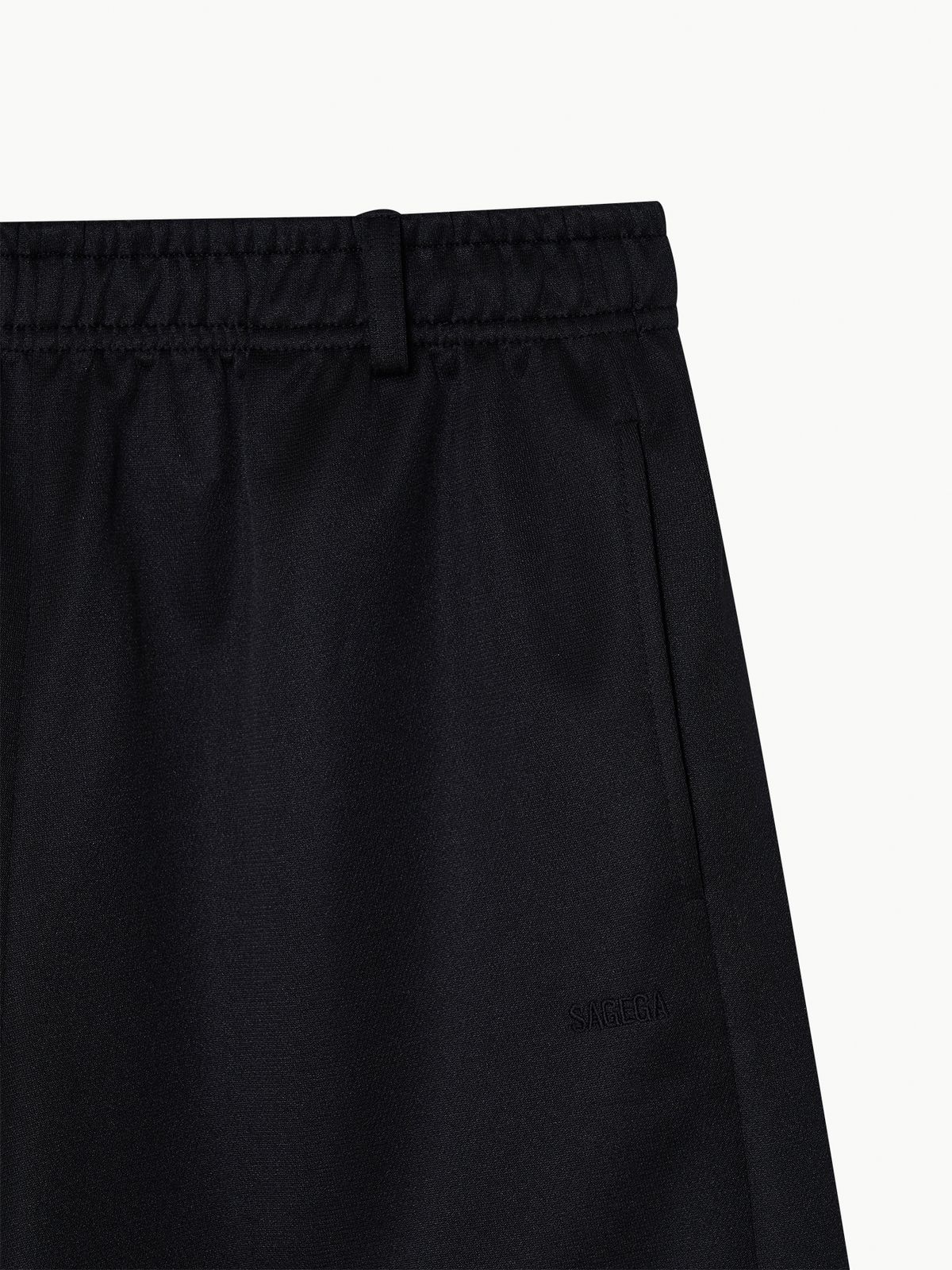 세이지가(SAGEGA) Jersey Bermuda Pants (Black)