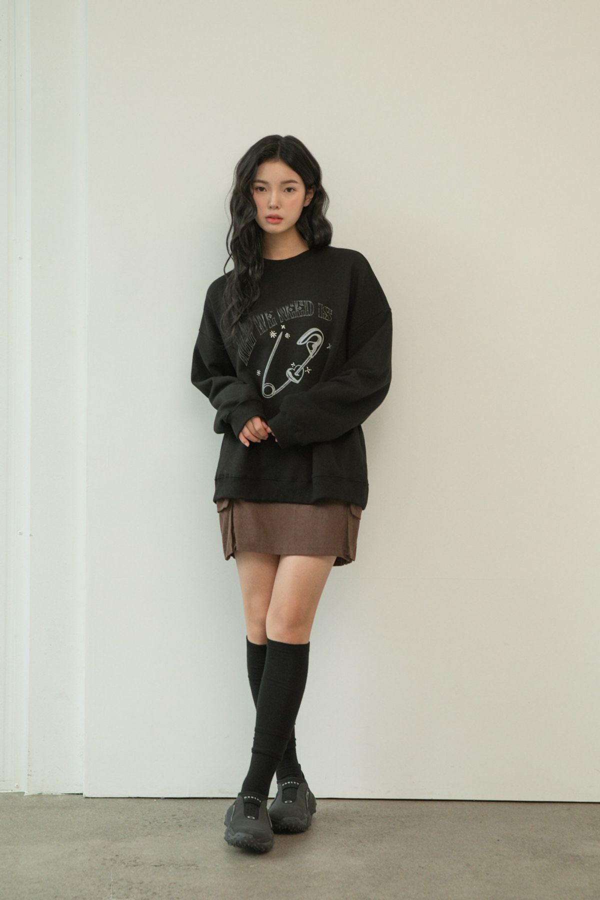 어커버(ACOVER) 코듀로이 포켓 미니 스커트 2color