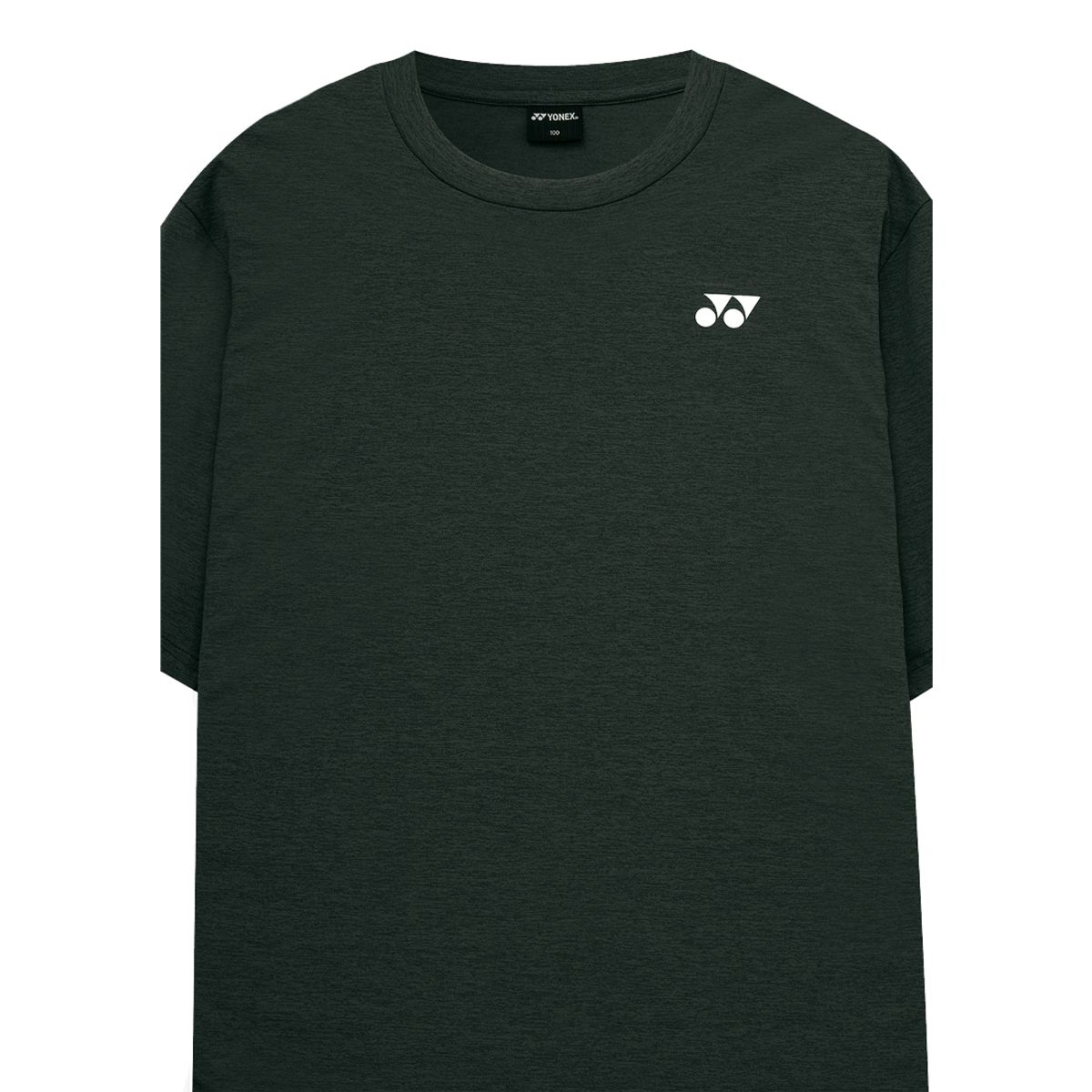 요넥스(YONEX) 253TS053U 다크 카키 남녀공용 네잎클로버 그래픽 반팔 티셔츠