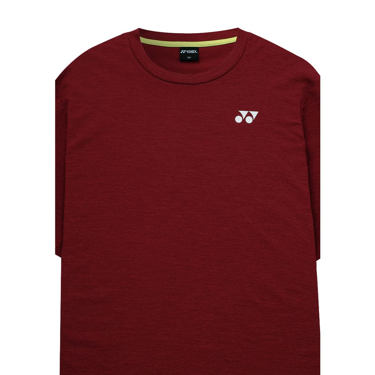 요넥스(YONEX) 253TS054U 버건디 남녀공용 라인아트 그래픽 반팔 티셔츠
