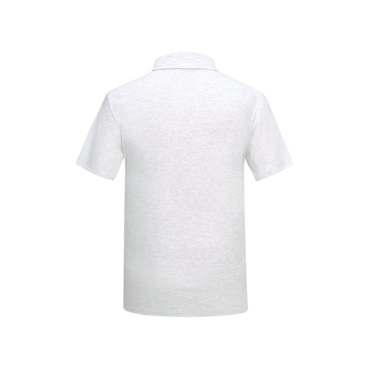 요넥스(YONEX) 253TS057U 멜란지 화이트 남녀공용 캐주얼 무드 반팔 카라 티셔츠