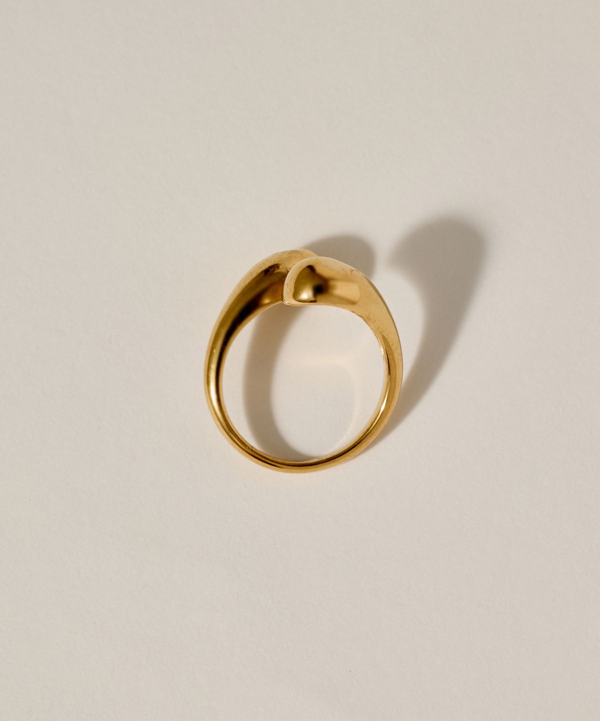 노비스도쿄(NOVICE TOKYO) 허그 링 Hug Ring［Stainless］/ Gold