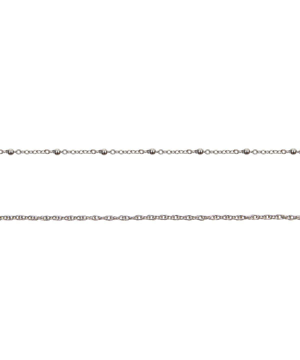 러브이즈트루(LUVISTRUE) GT CROSS NECKLACE(SILVER)
