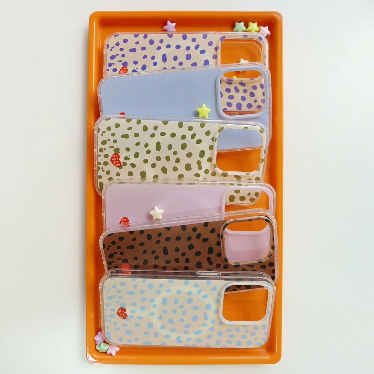러브오낫(LOVE OR NOT) 맥세이프_Brown Ray Jell-Hard Magsafe Phonecase
