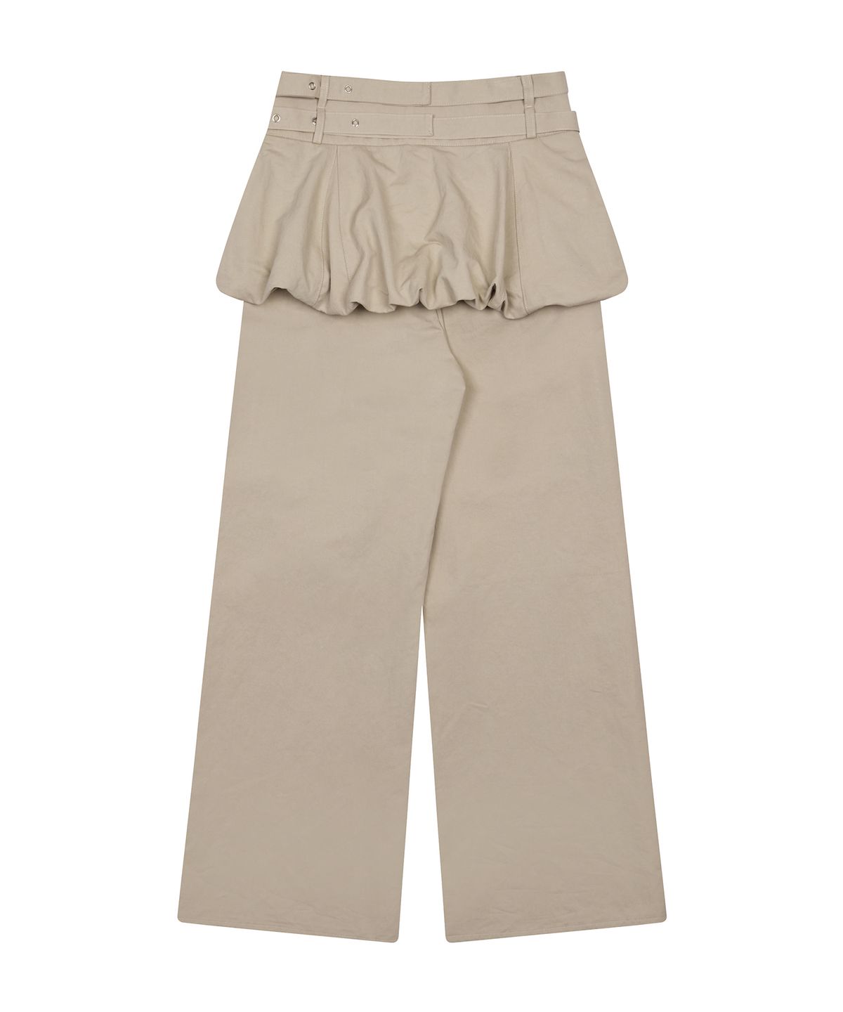러브이즈트루(LUVISTRUE) GT LAYERED BELT PANTS(BEIGE)
