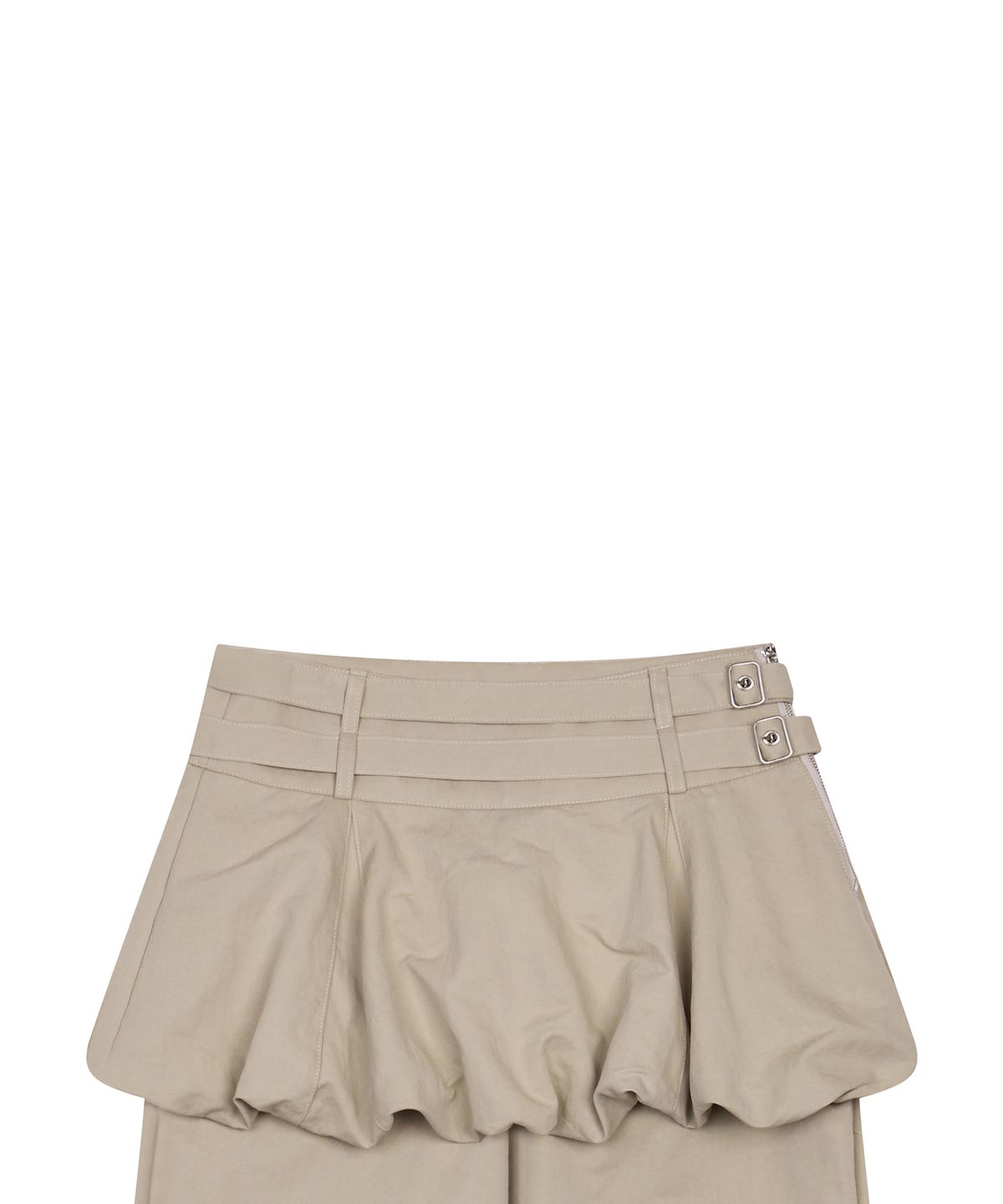 러브이즈트루(LUVISTRUE) GT LAYERED BELT PANTS(BEIGE)