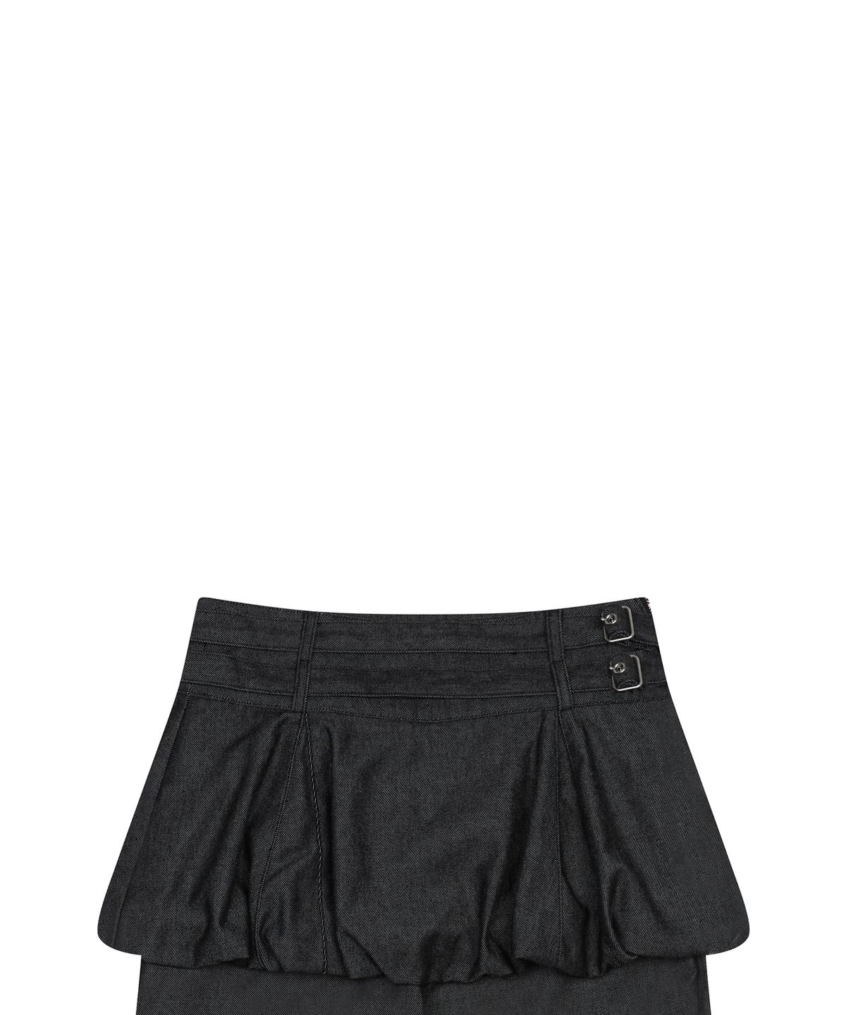 러브이즈트루(LUVISTRUE) GT LAYERED BELT PANTS(BLACK)