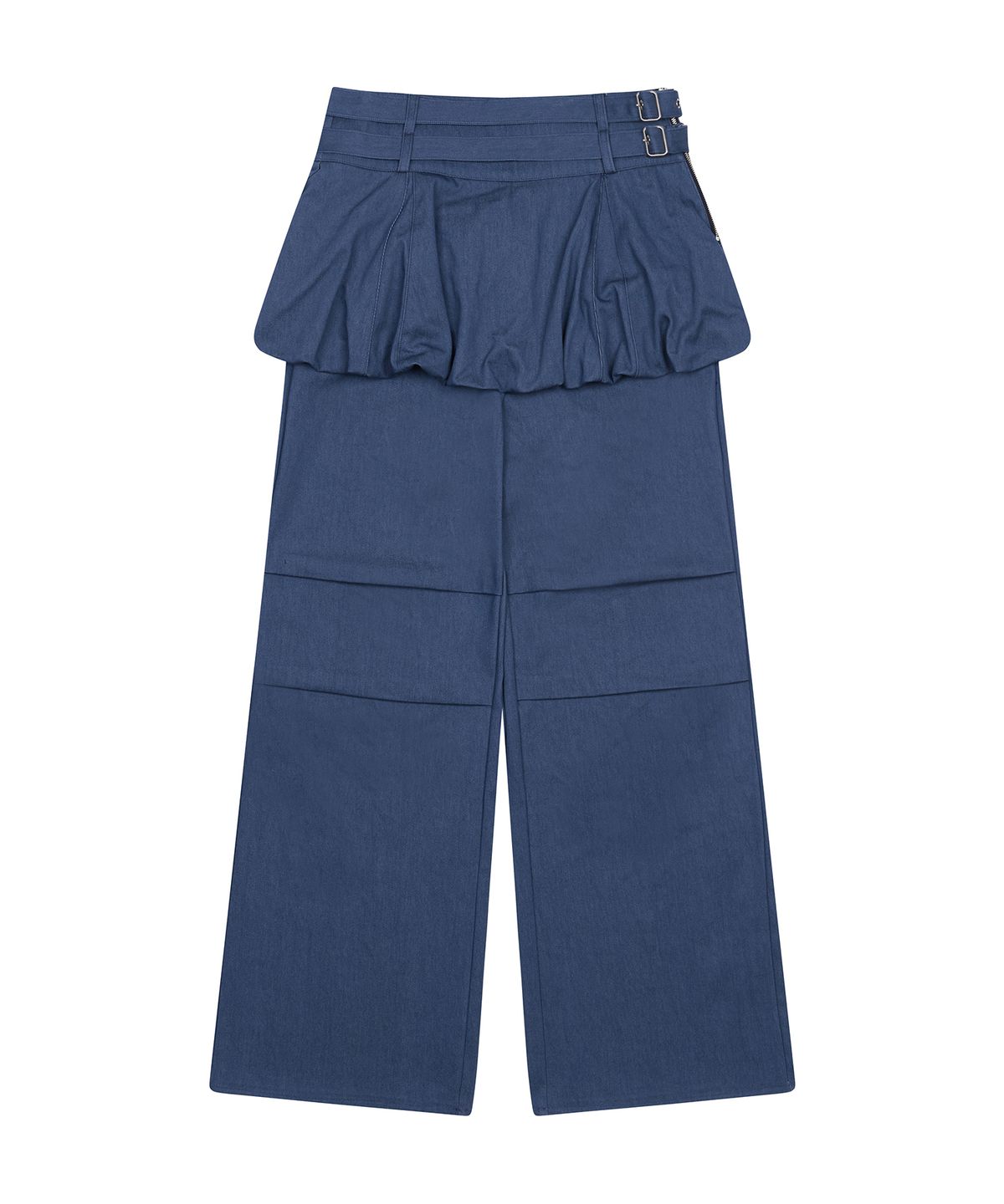 러브이즈트루(LUVISTRUE) GT LAYERED BELT PANTS(BLUE)