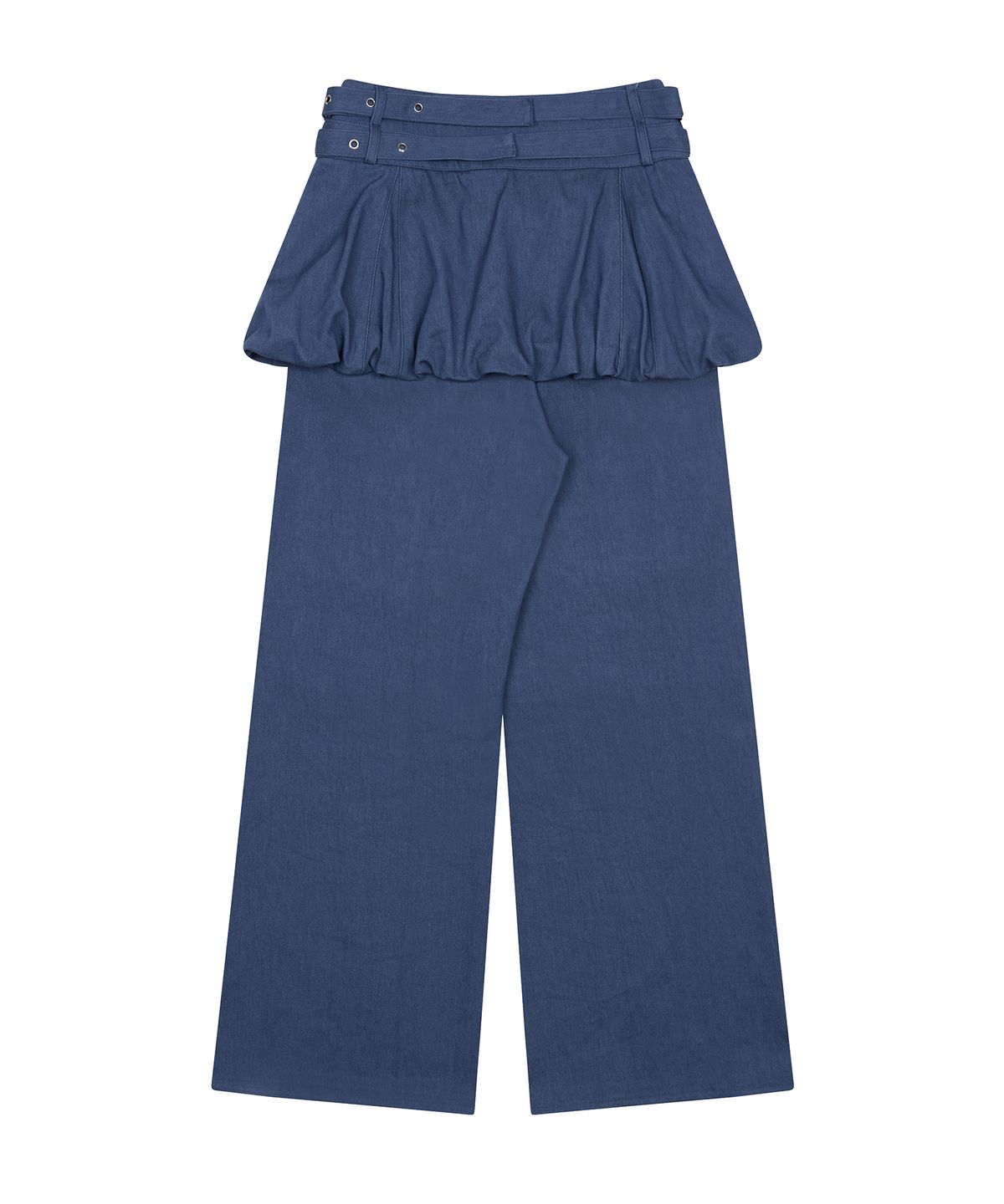 러브이즈트루(LUVISTRUE) GT LAYERED BELT PANTS(BLUE)