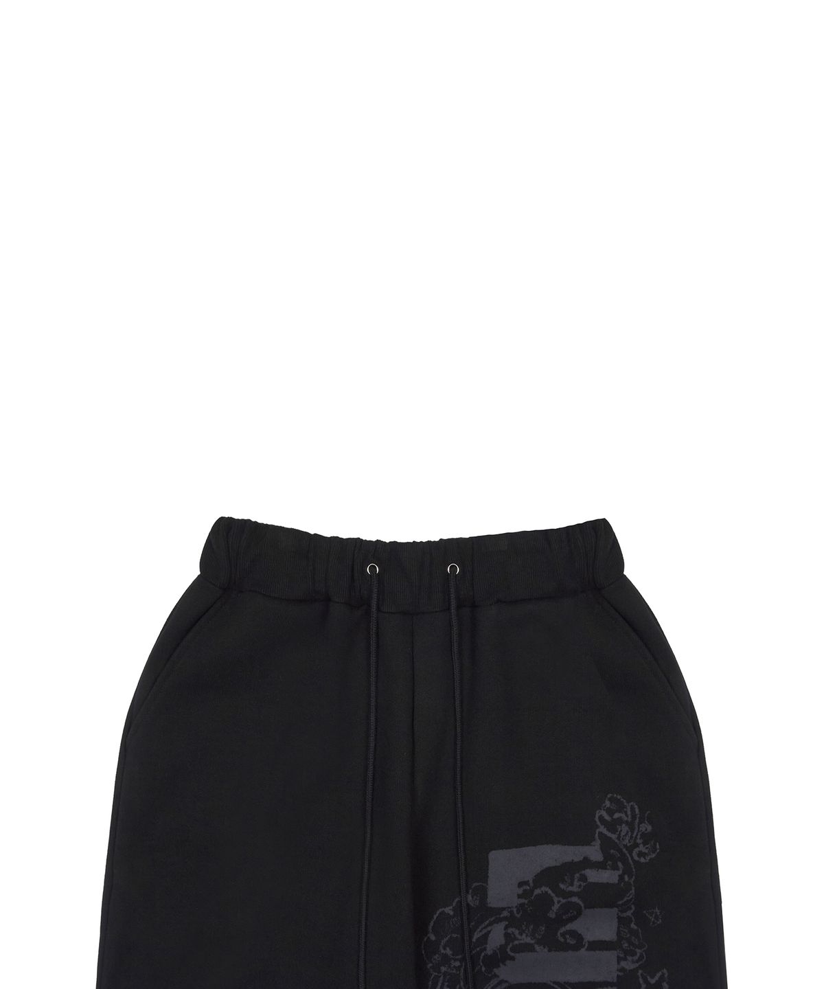 러브이즈트루(LUVISTRUE) GT LOGO SWEATPANTS(BLACK)