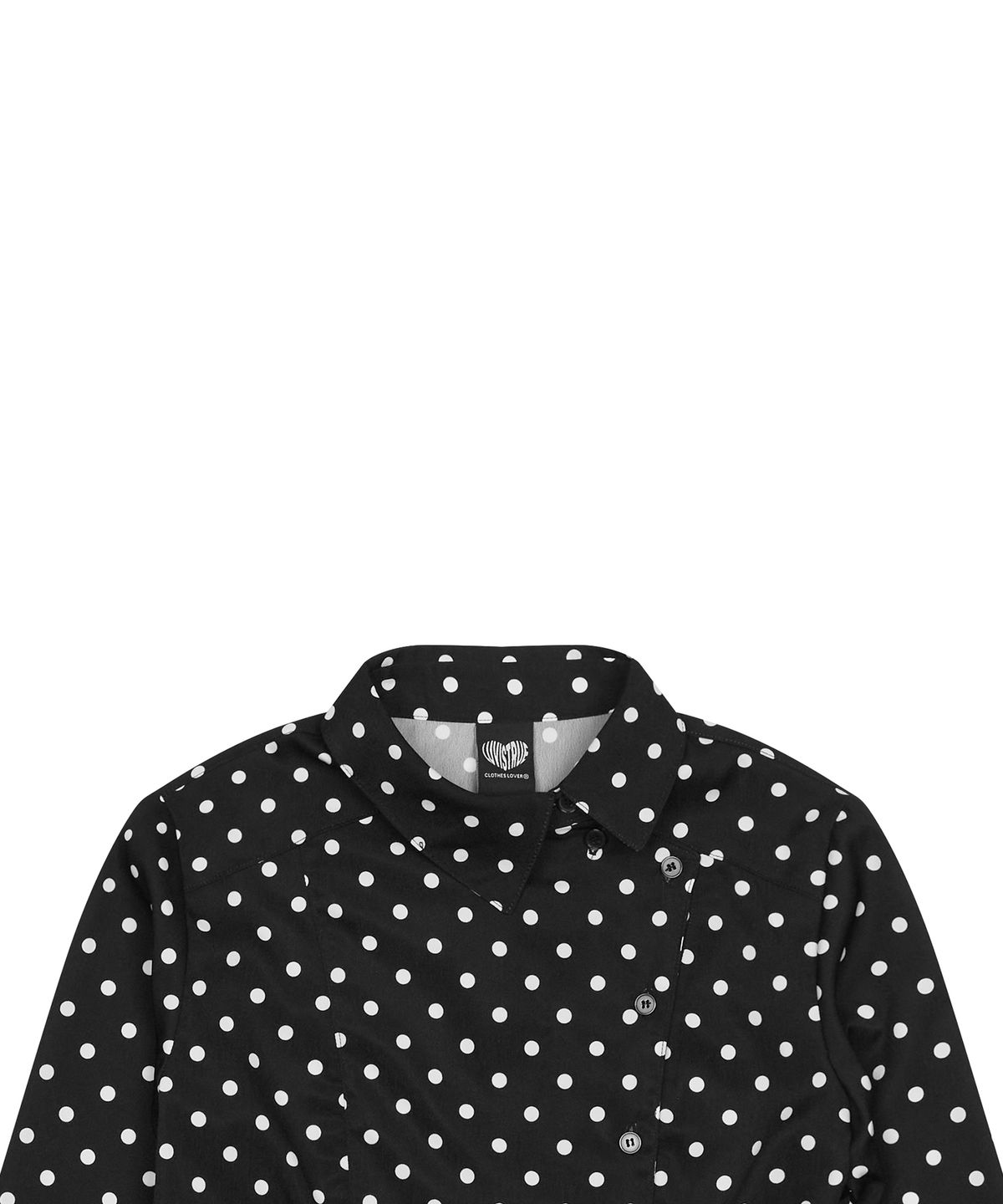 러브이즈트루(LUVISTRUE) GT LAYERED SHIRT OPS(BLACK)