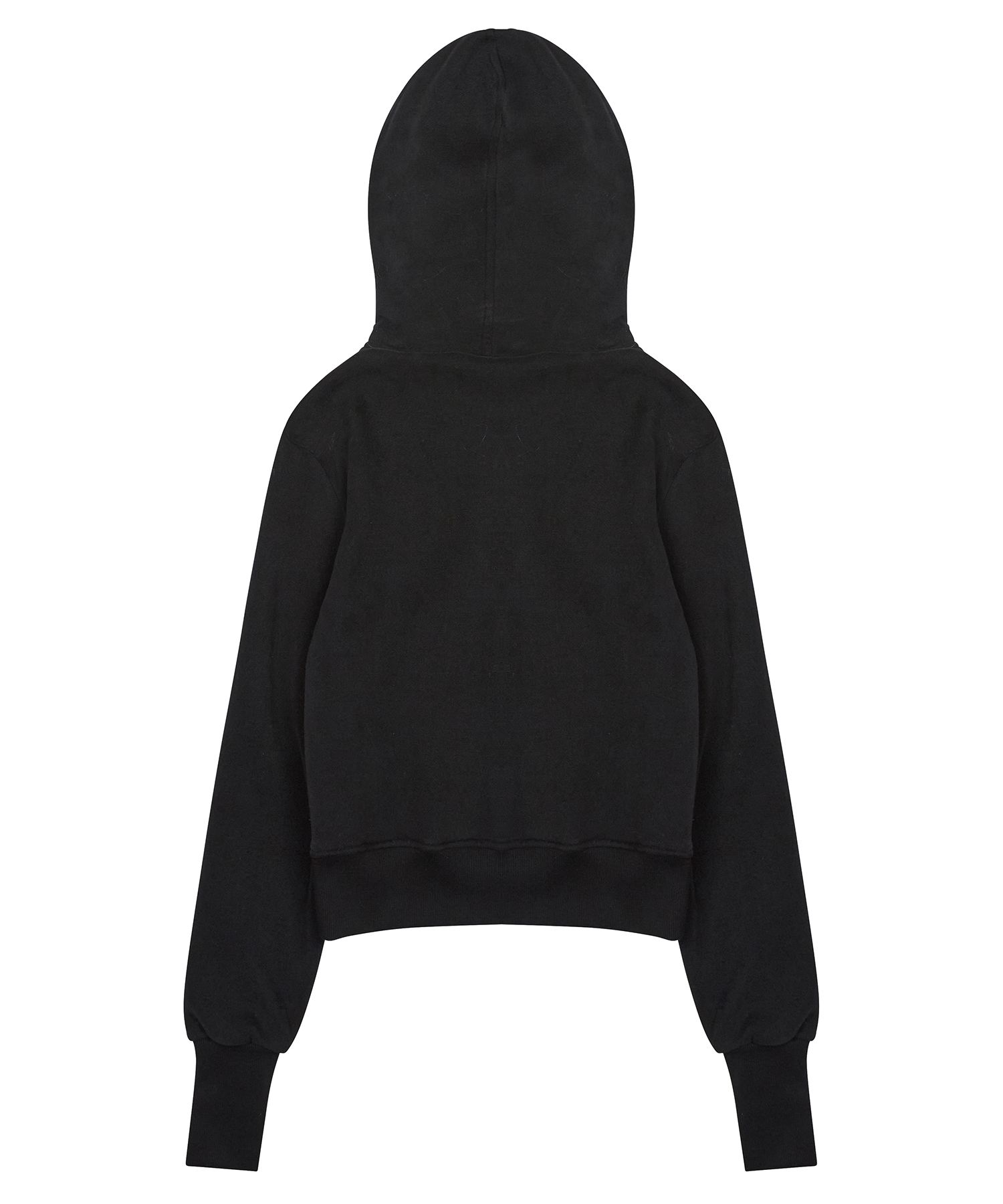 러브이즈트루(LUVISTRUE) GT FUR UNBALANCE HOOD ZIP UP(BLACK