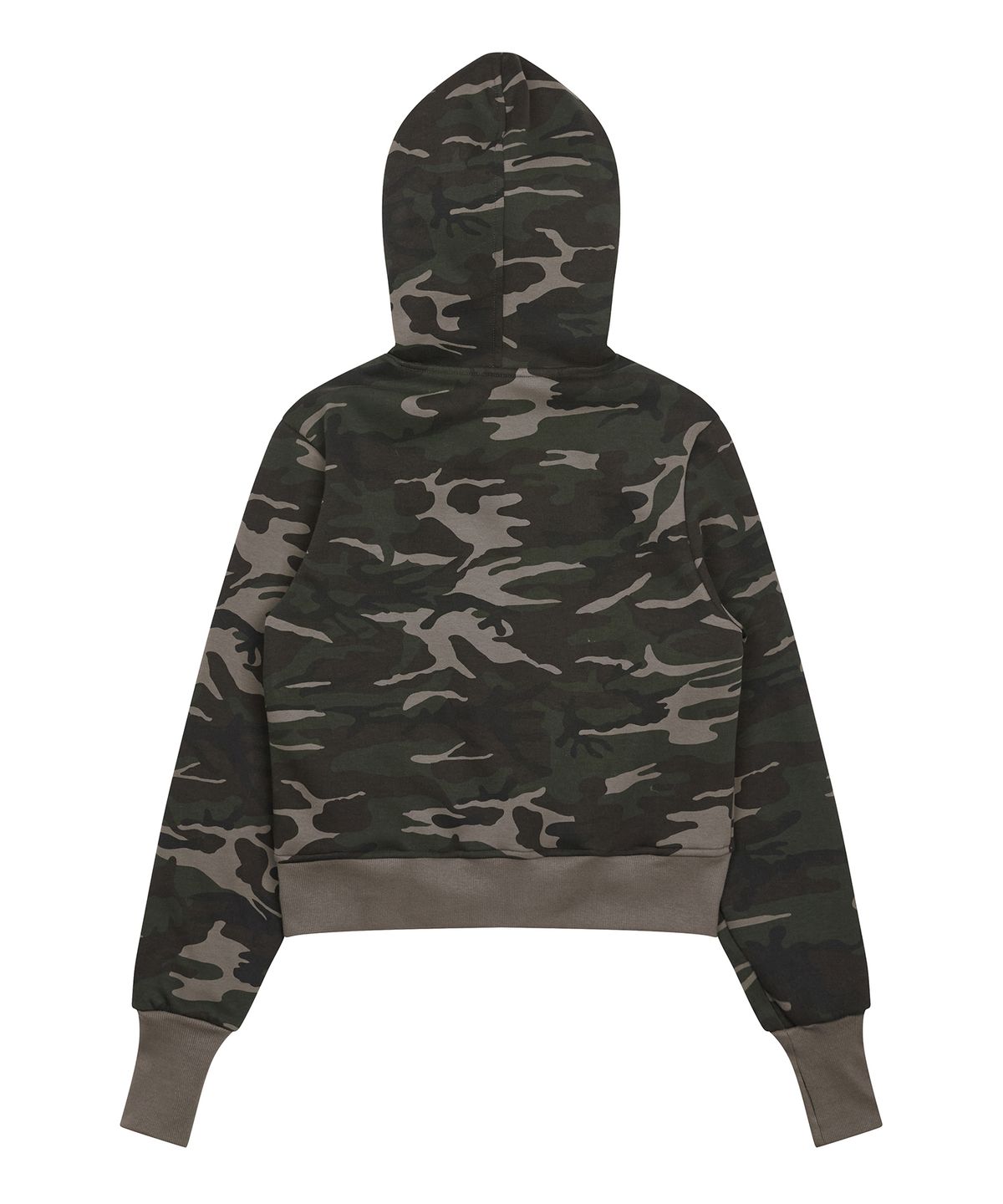 러브이즈트루(LUVISTRUE) GT FUR UNBALANCE HOOD ZIP UP(CAMO)
