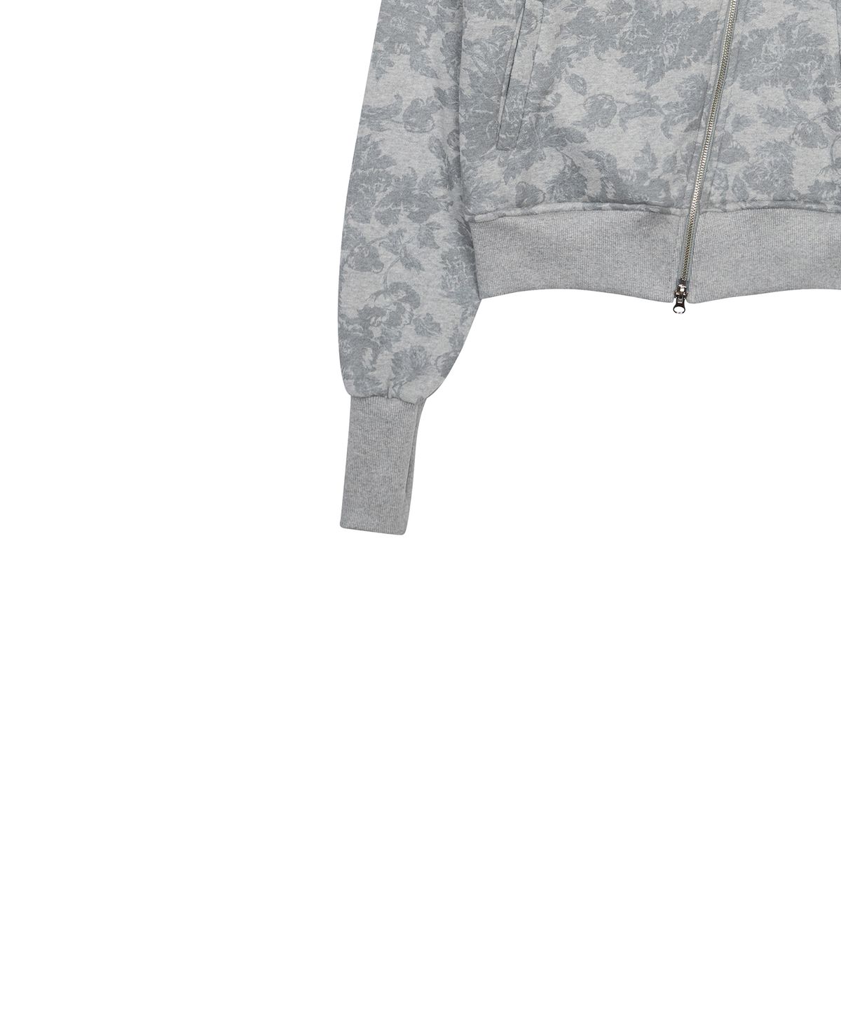 러브이즈트루(LUVISTRUE) GT FUR UNBALANCE HOOD ZIP UP(GRAY)