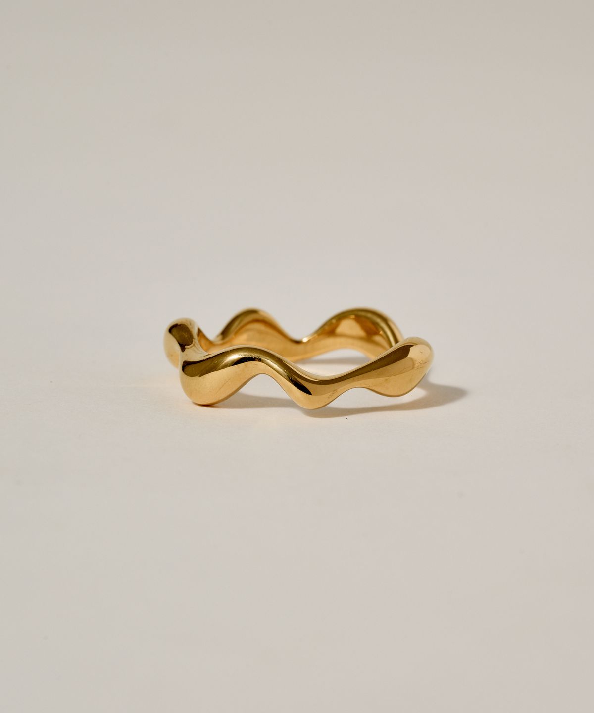 노비스도쿄(NOVICE TOKYO) 라바 링 Lava Ring［Stainless］ / Gold