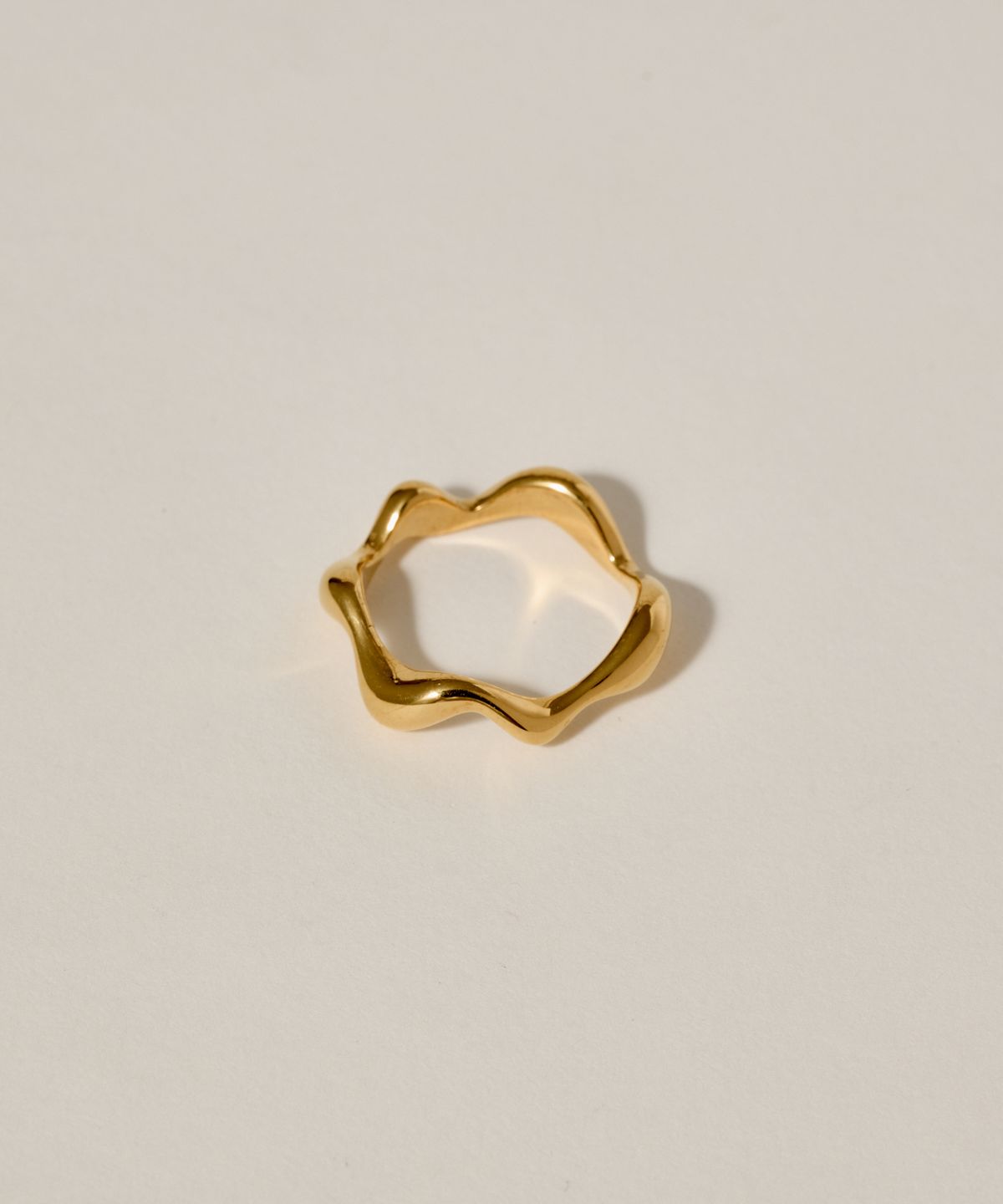 노비스도쿄(NOVICE TOKYO) 라바 링 Lava Ring［Stainless］ / Gold
