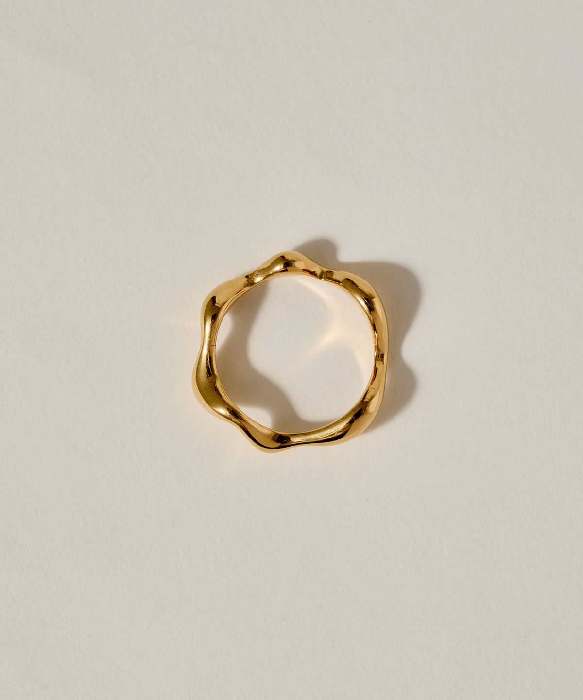 노비스도쿄(NOVICE TOKYO) 라바 링 Lava Ring［Stainless］ / Gold