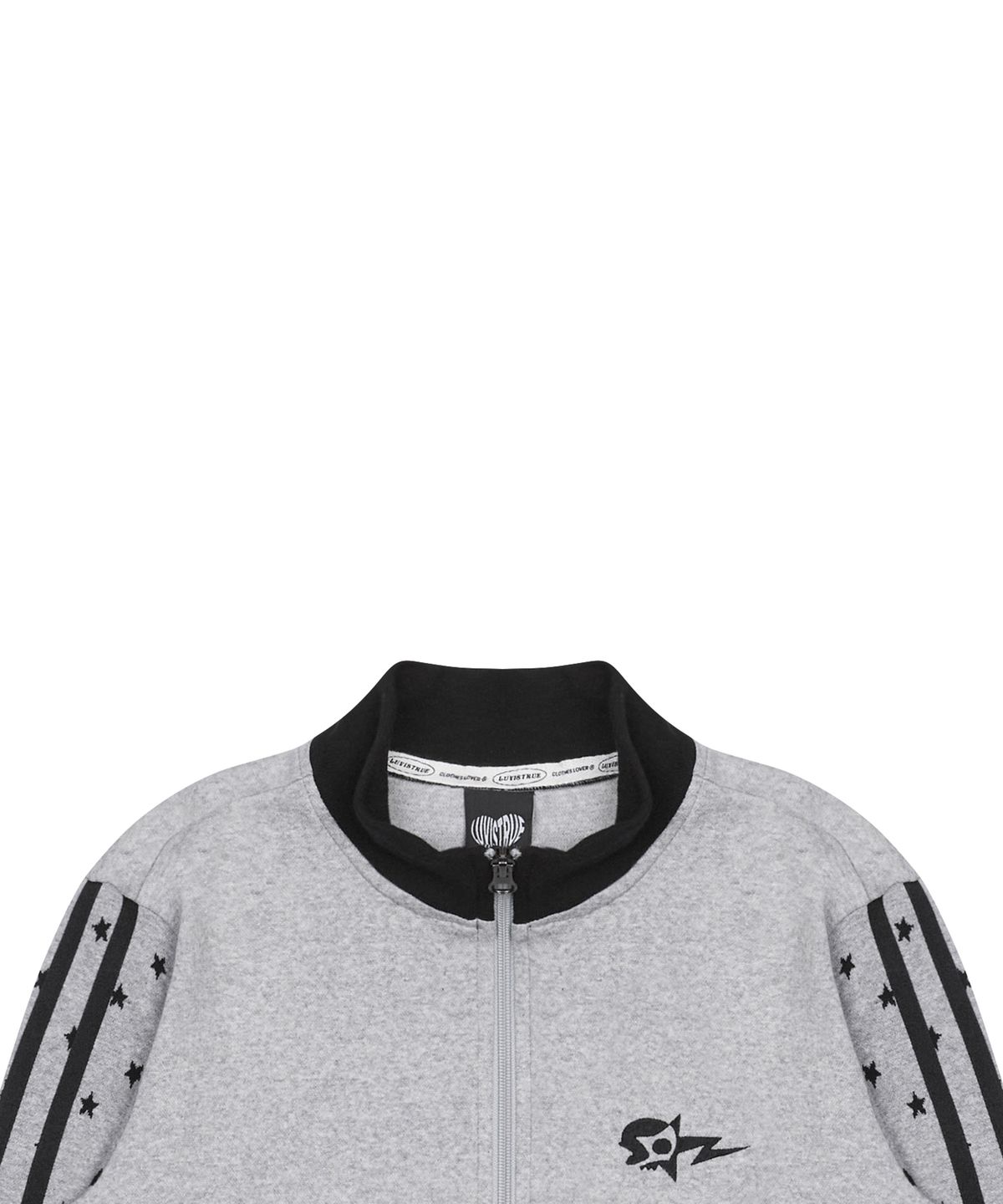 러브이즈트루(LUVISTRUE) GT STAR TRAINING ZIP UP(GRAY)