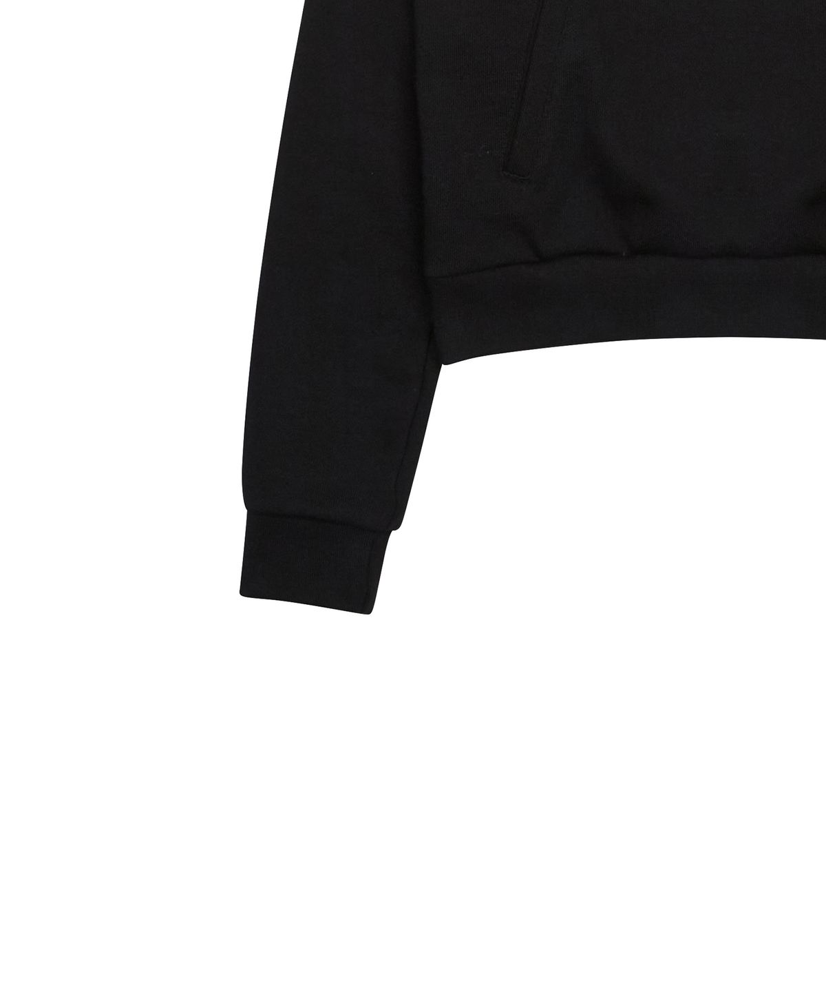 러브이즈트루(LUVISTRUE) GT I LOVE HOME HOOD TEE(BLACK)