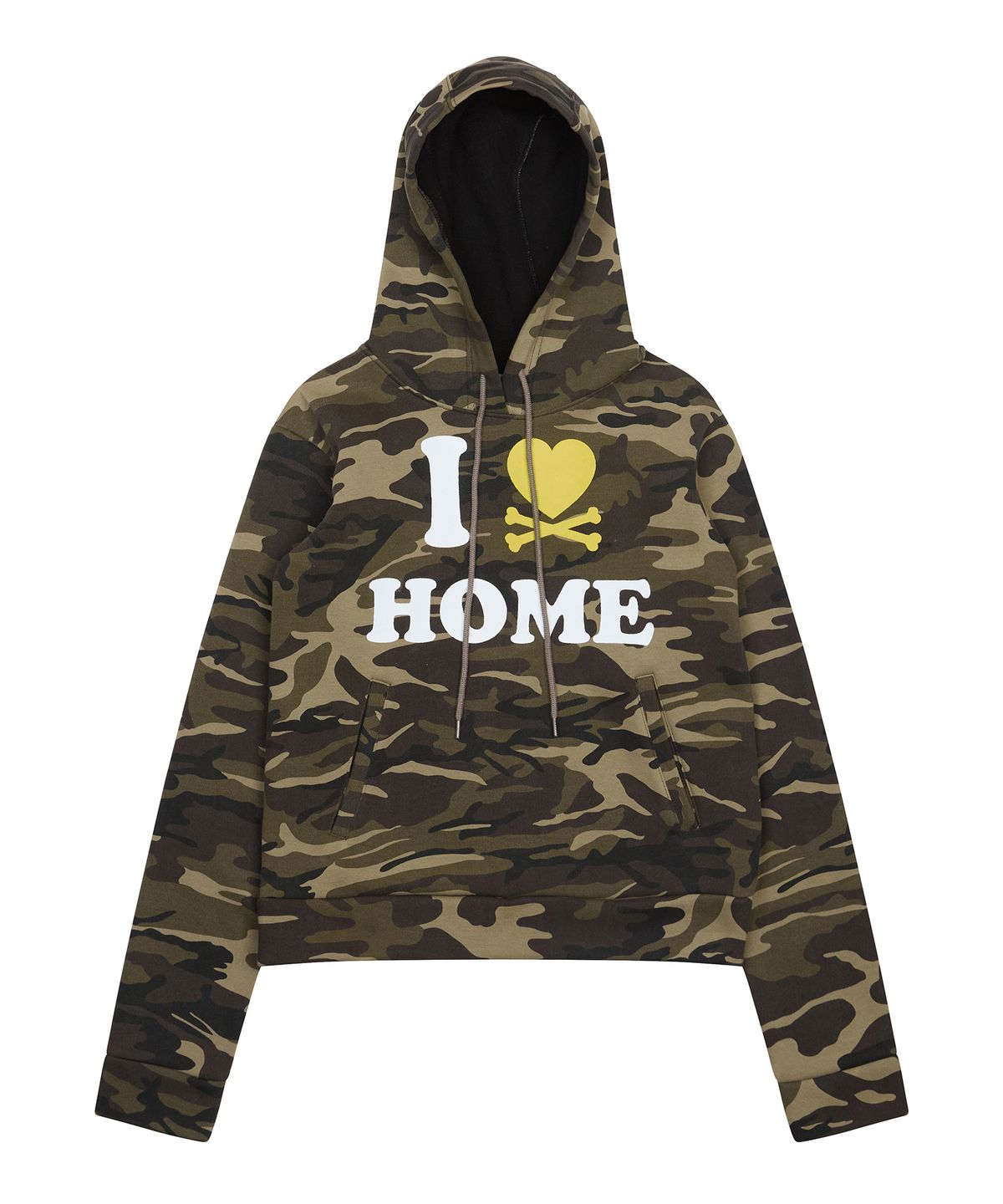 러브이즈트루(LUVISTRUE) GT I LOVE HOME HOOD TEE(CAMO)