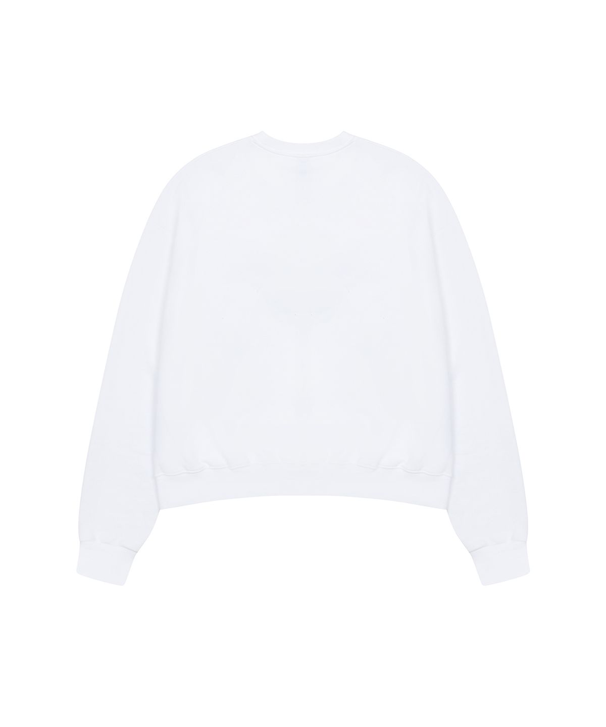 러브이즈트루(LUVISTRUE) GT PATCH SWEATSHIRT(WHITE)